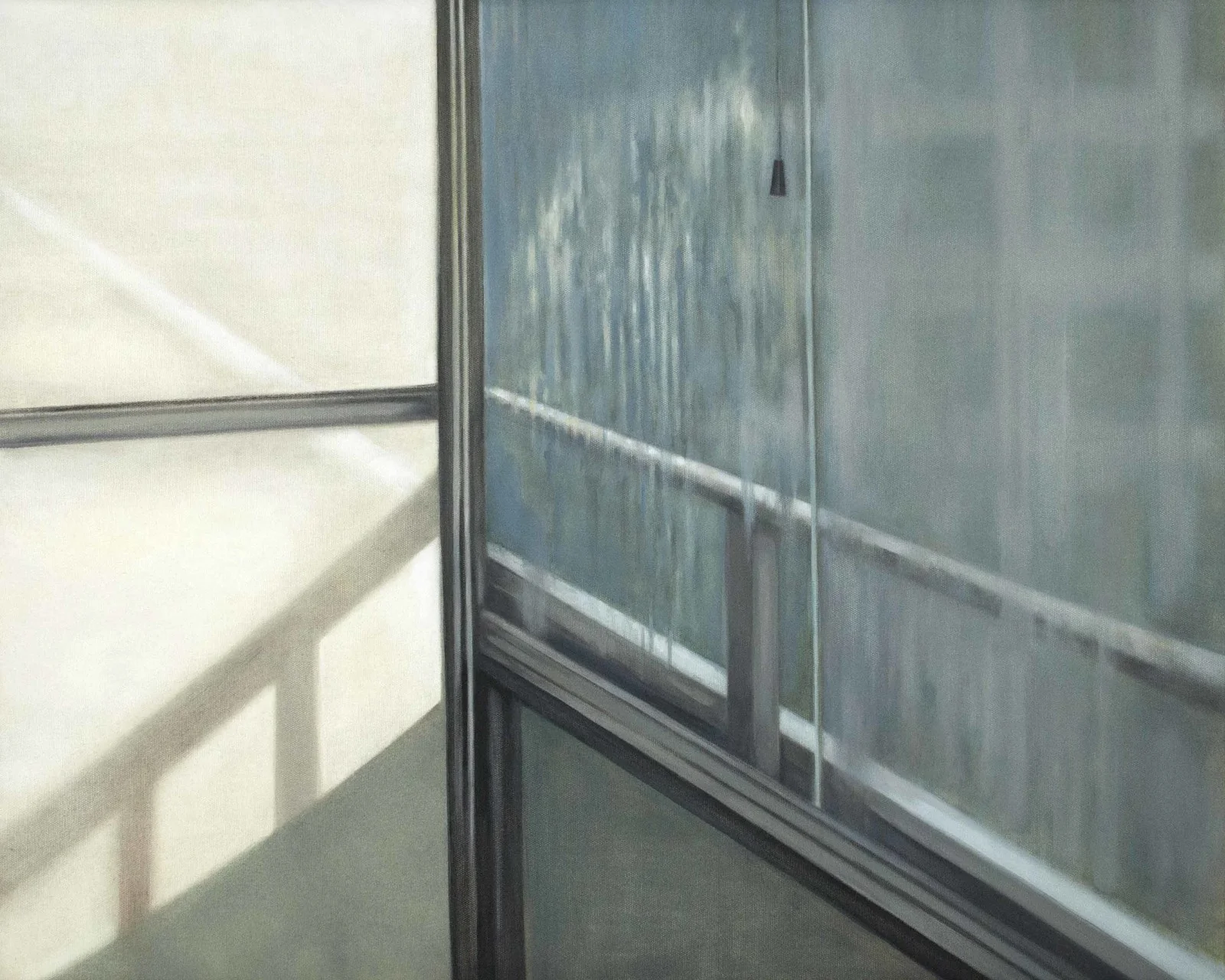 Oljemålning Intuition IV av Maria Helen Nordin