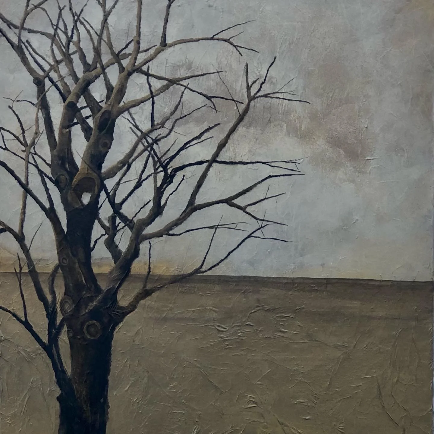 Akrylmålning Stand tall av Annette Landin