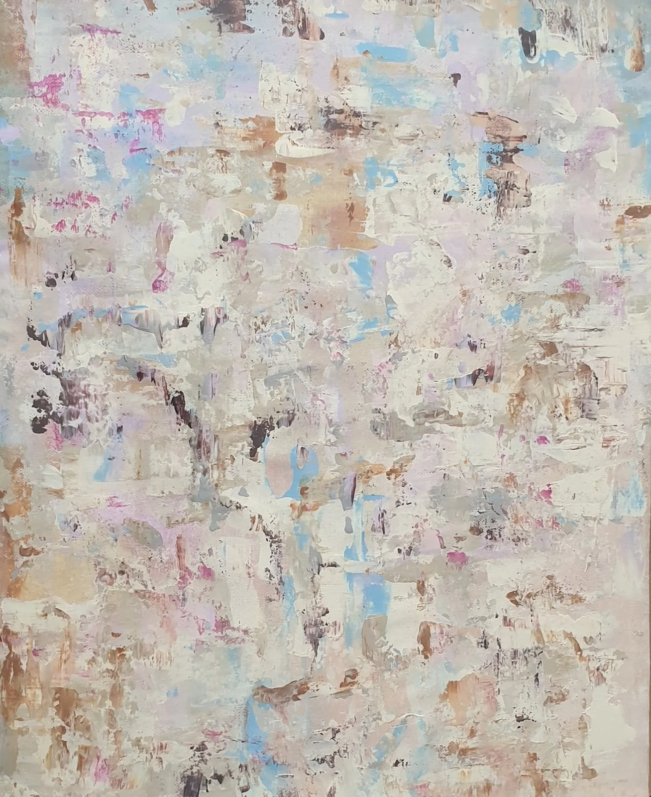 Akrylmålning Crazy calm av Mirella Fredin