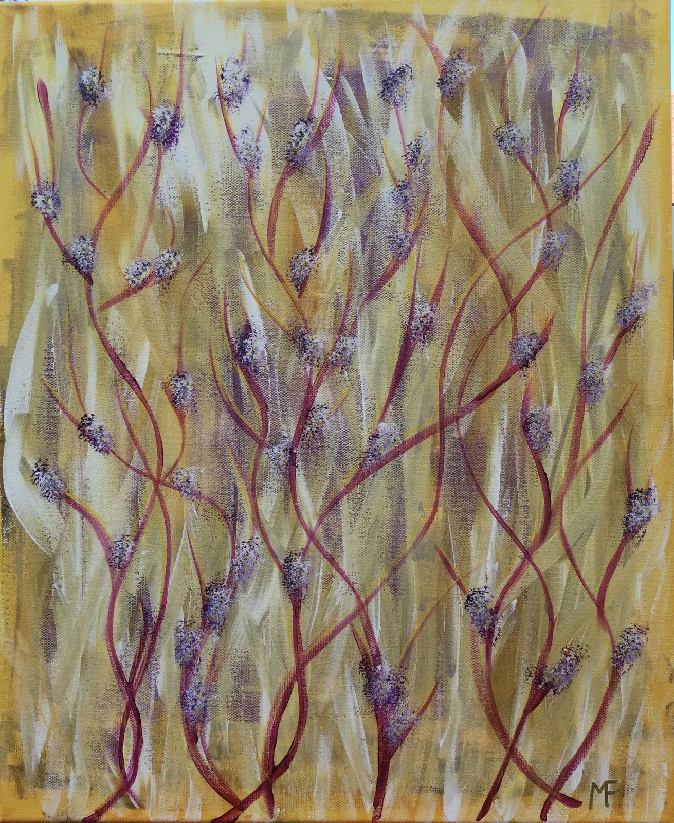 Akrylmålning av Marita Forsvid Lund