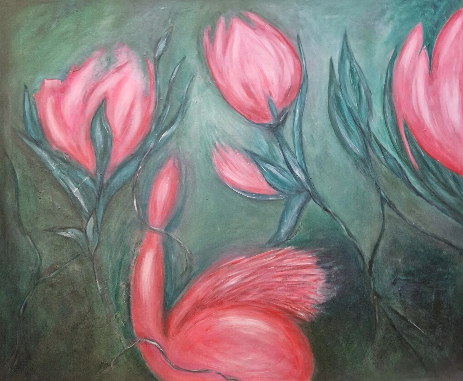 Dancing with flowers av Heli Puranen