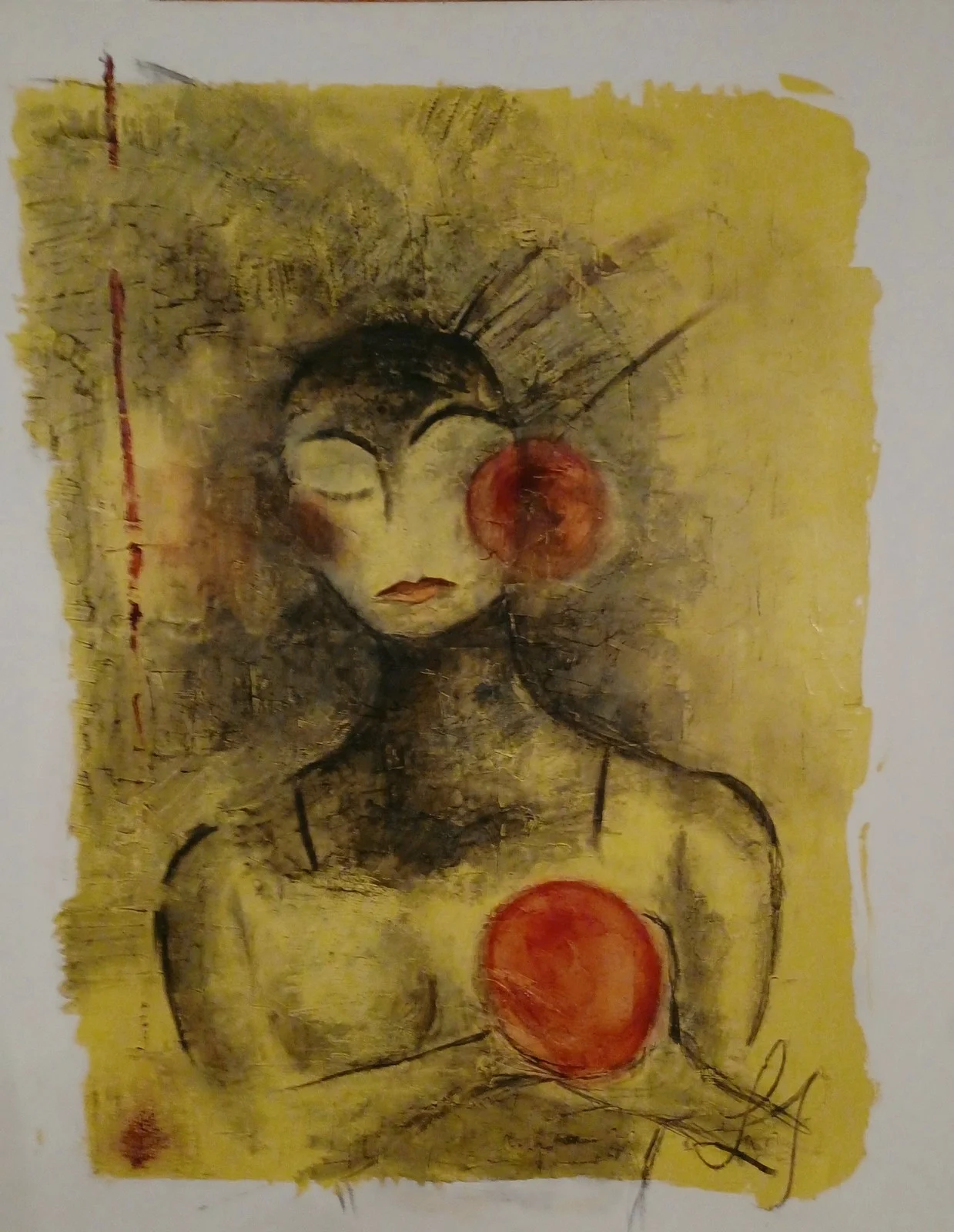 Oljemålning av Linda " LiJo" Edman