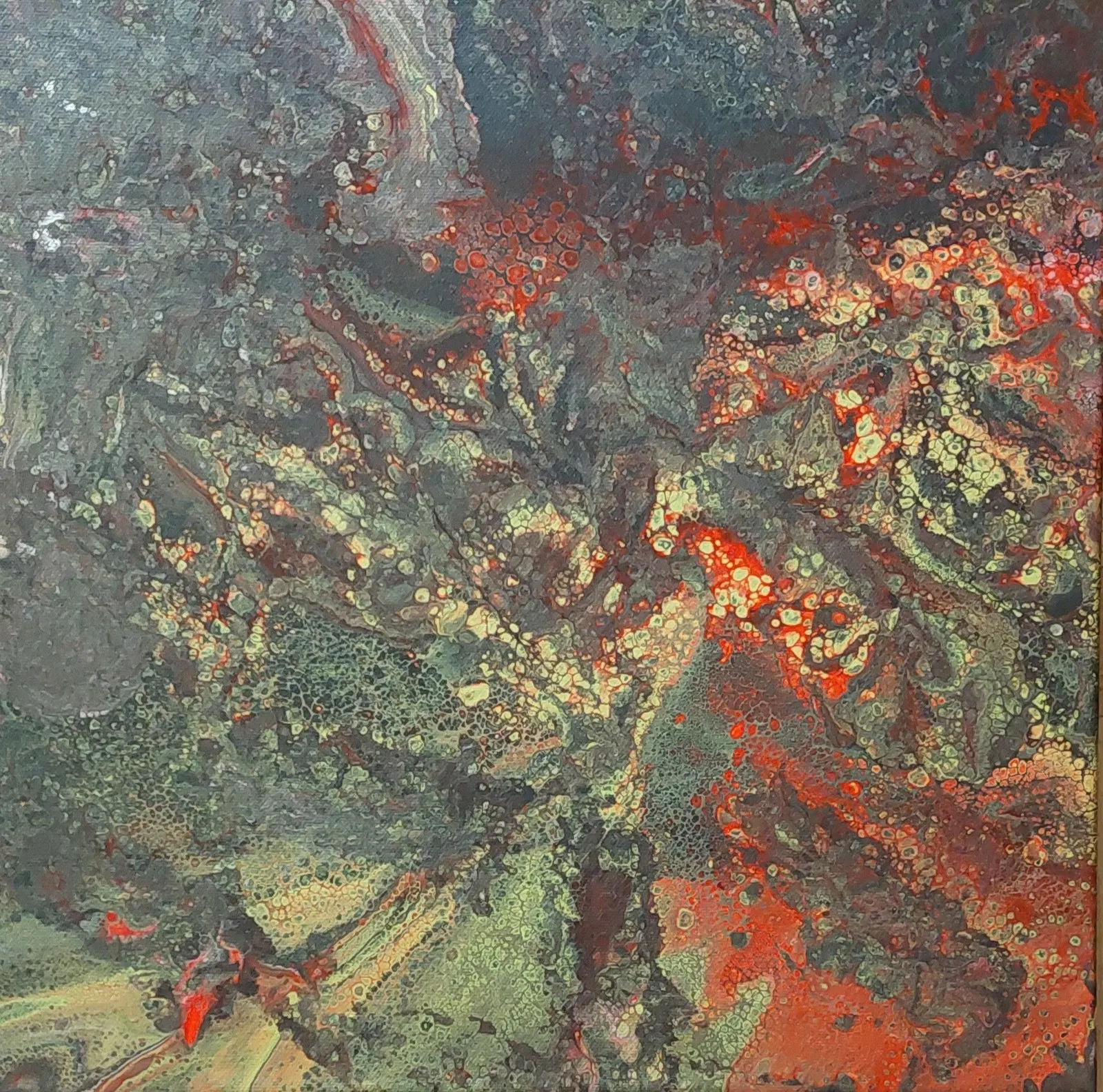 Akrylmålning 12 av Mikael Jonsson