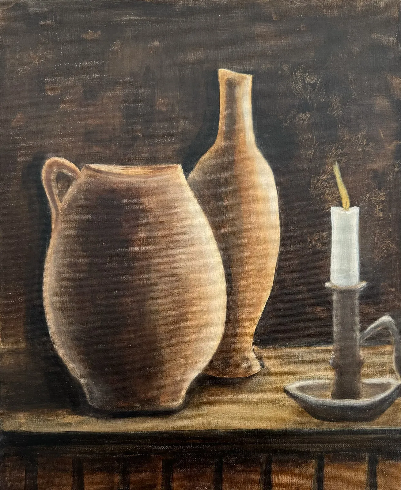 Oljemålning I ljusets sken av Lenitha_art