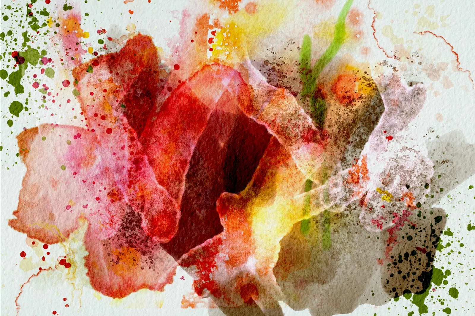 Trädgården II av Lilian Jansson