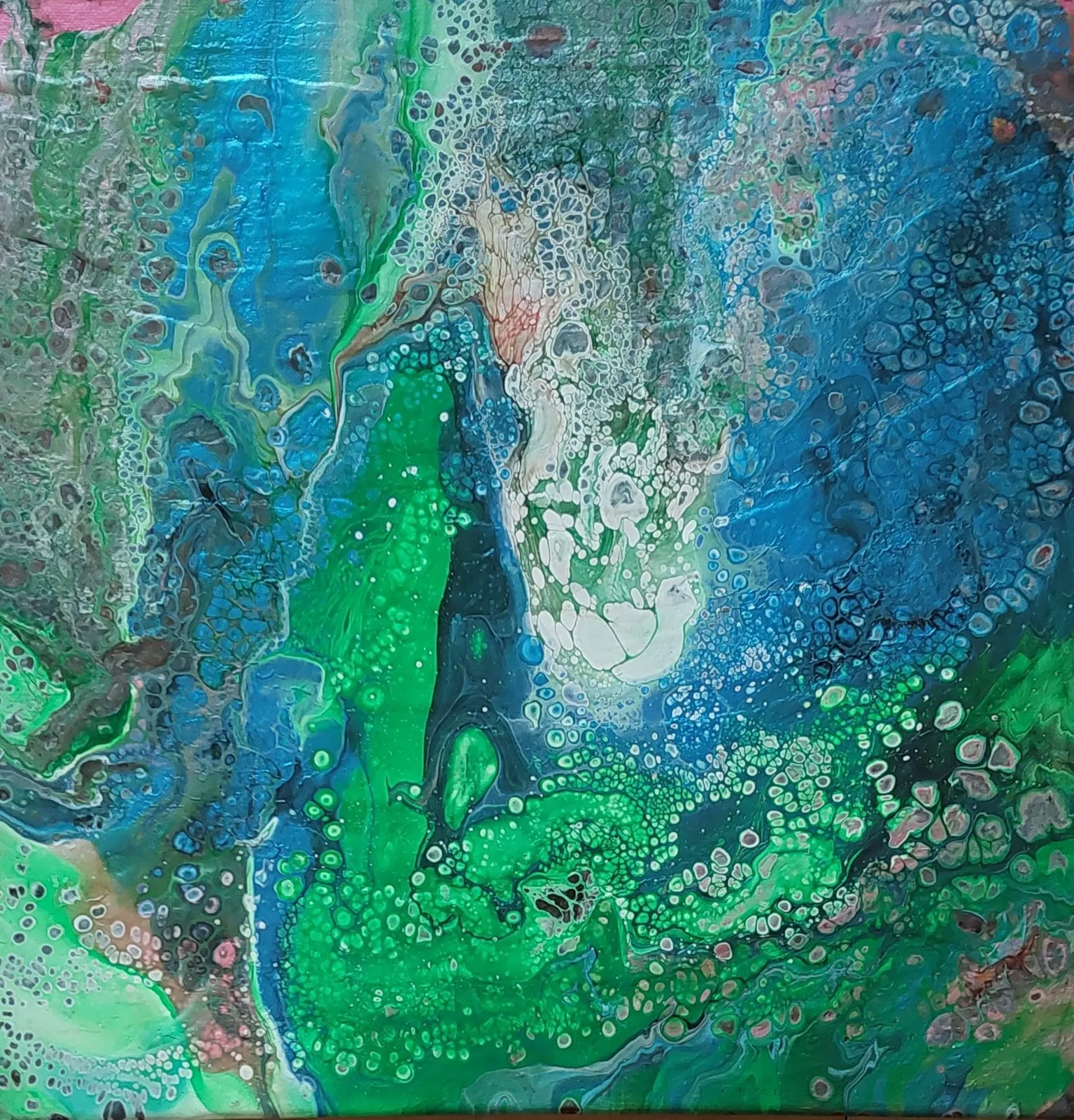 Akrylmålning 38 av Mikael Jonsson