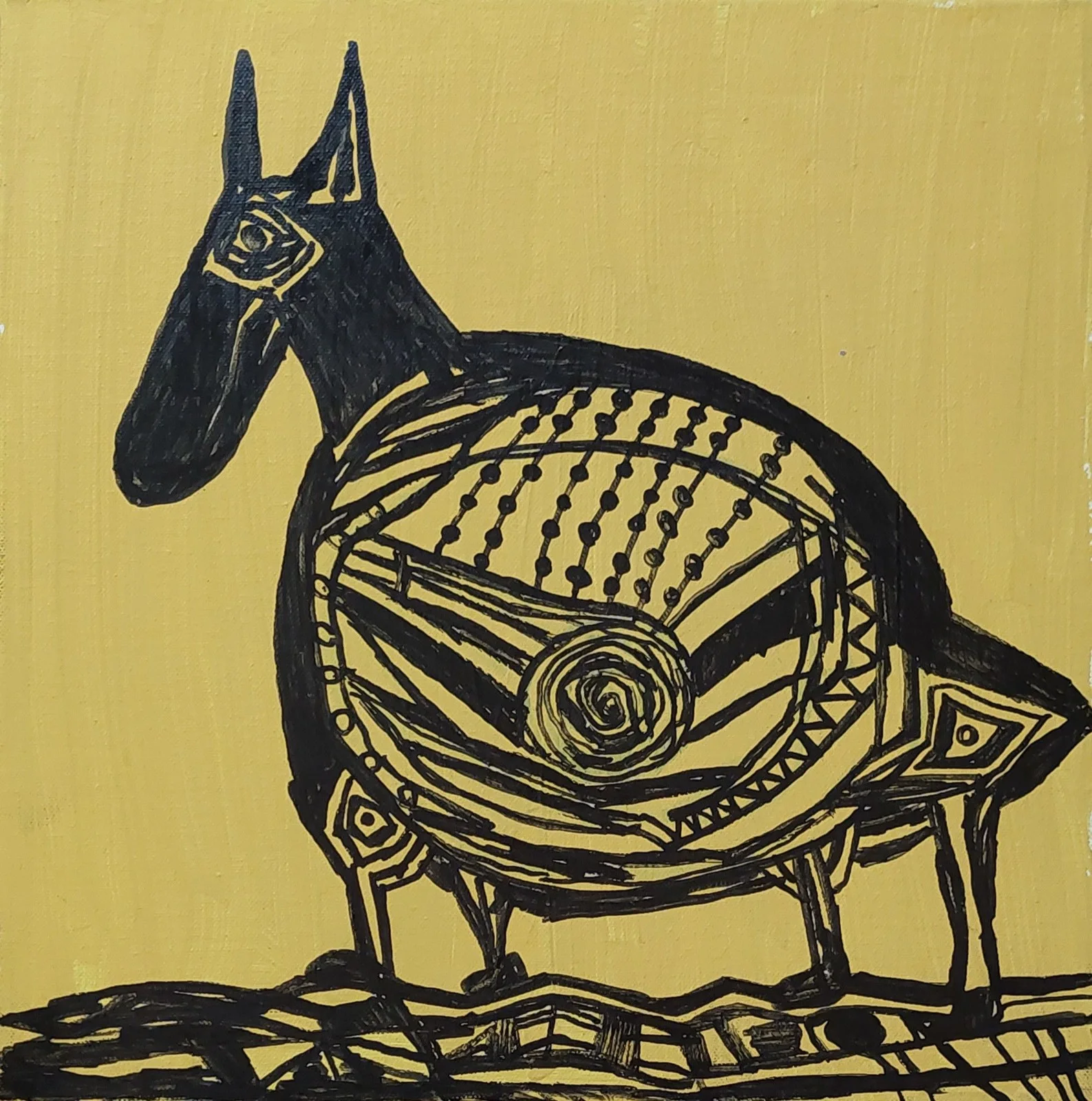 Hund-kyckling-häst av Mikael Jonsson