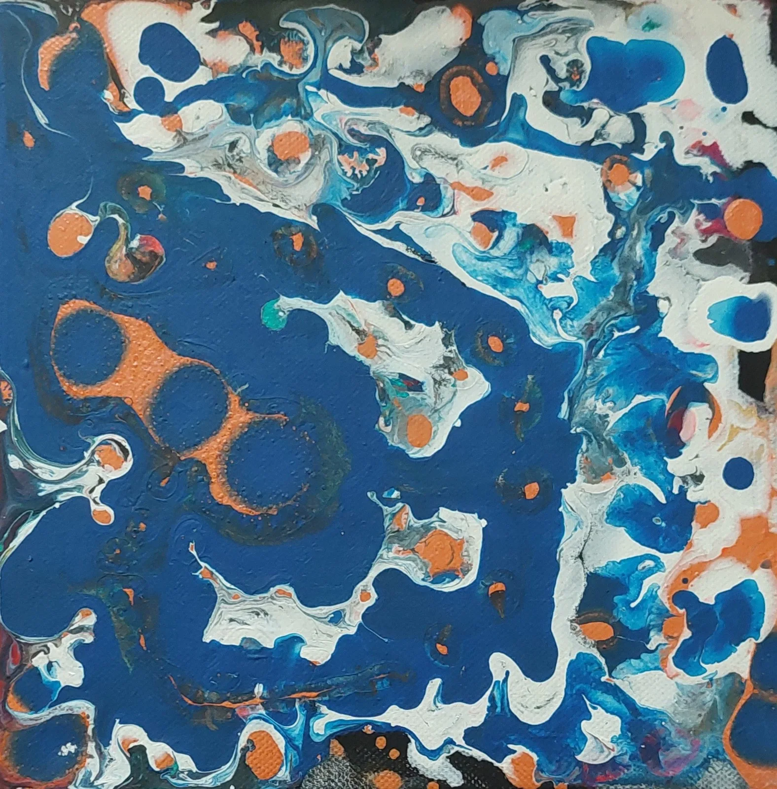 Akrylmålning av Mikael Jonsson