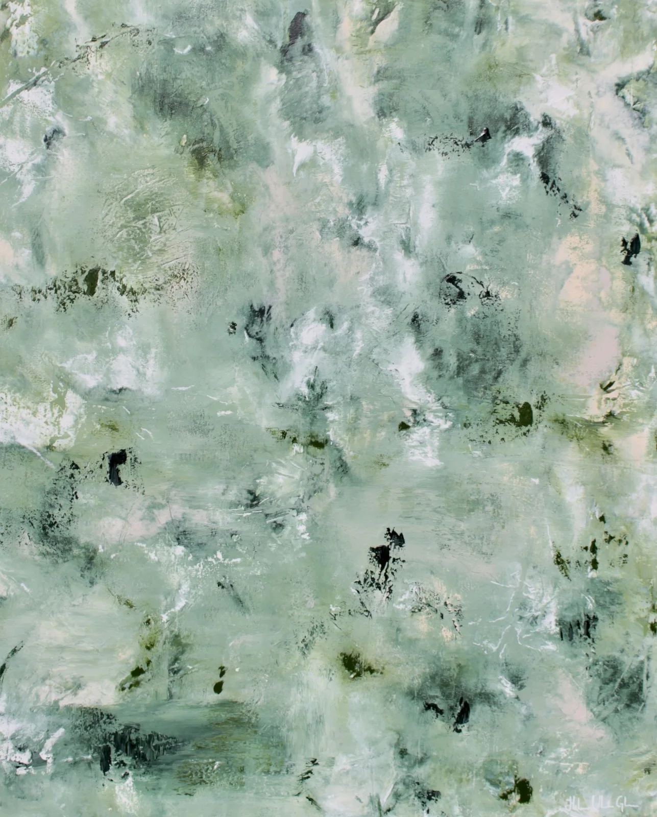 Akrylmålning Magiska stunder av Helena Glans