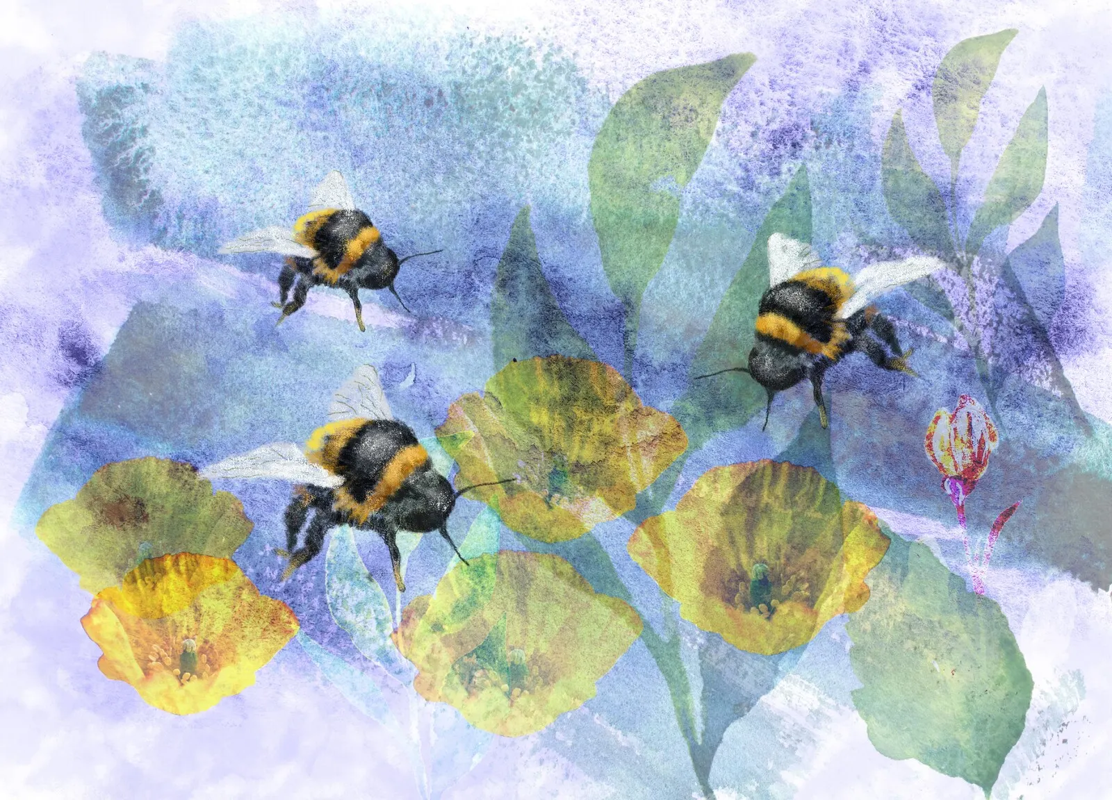 Humlor av Lilian Jansson