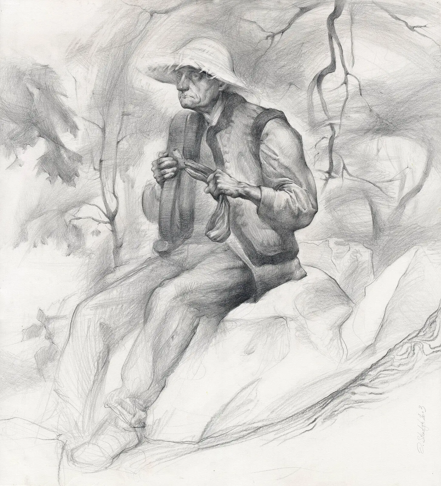 The man in keptar av Olga Sternyk