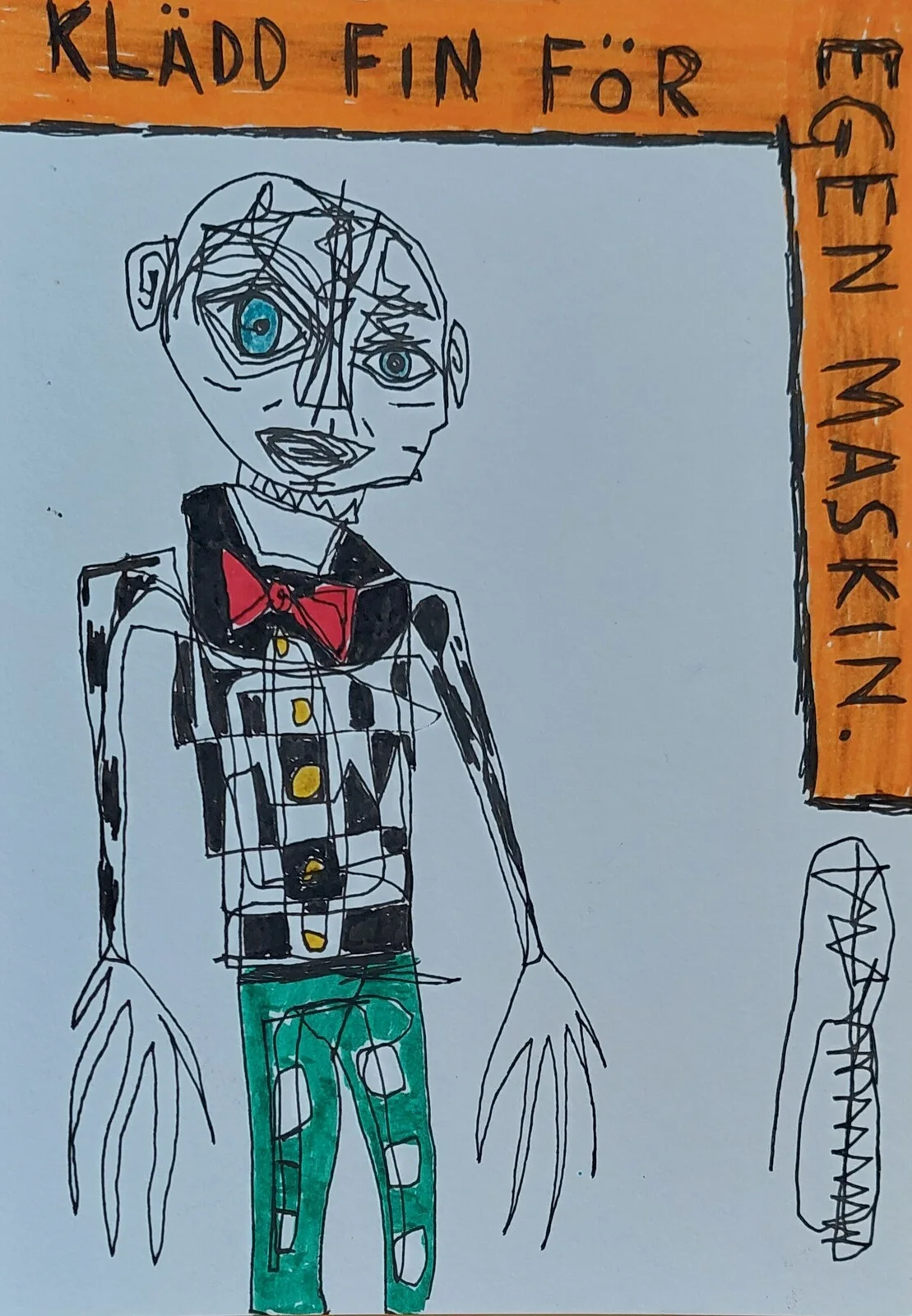 Klädd fin för egen maskin av Mikael Jonsson