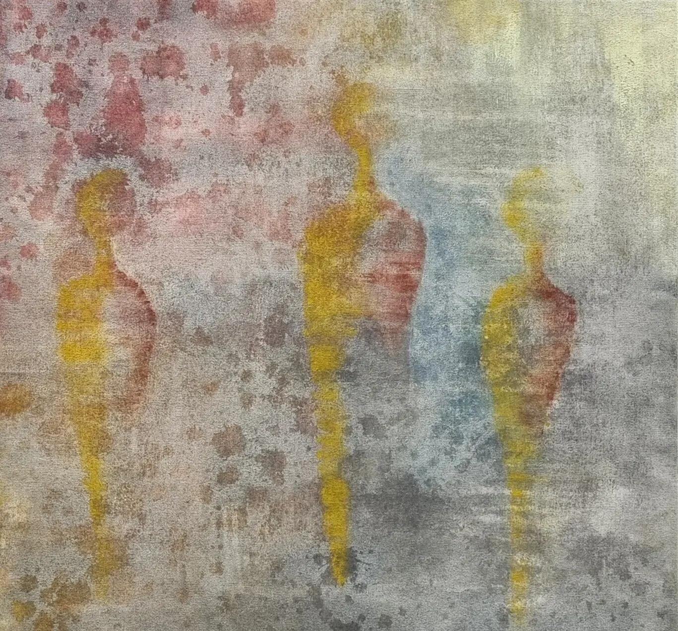 Akrylmålning Tre vise männen av Carina Andersson