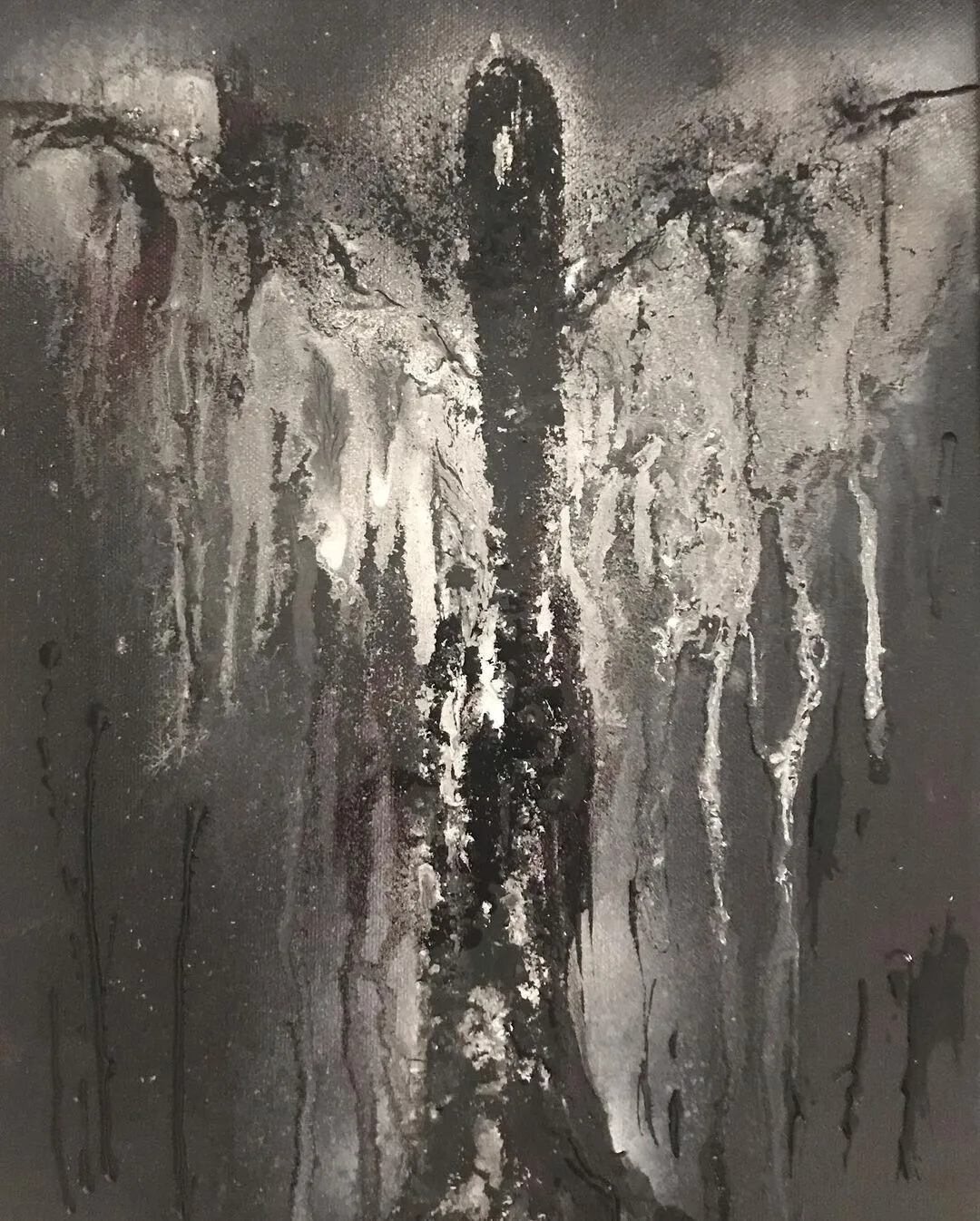 Akrylmålning Valkyria av SkogsdottiR / Charlotta Pettersson