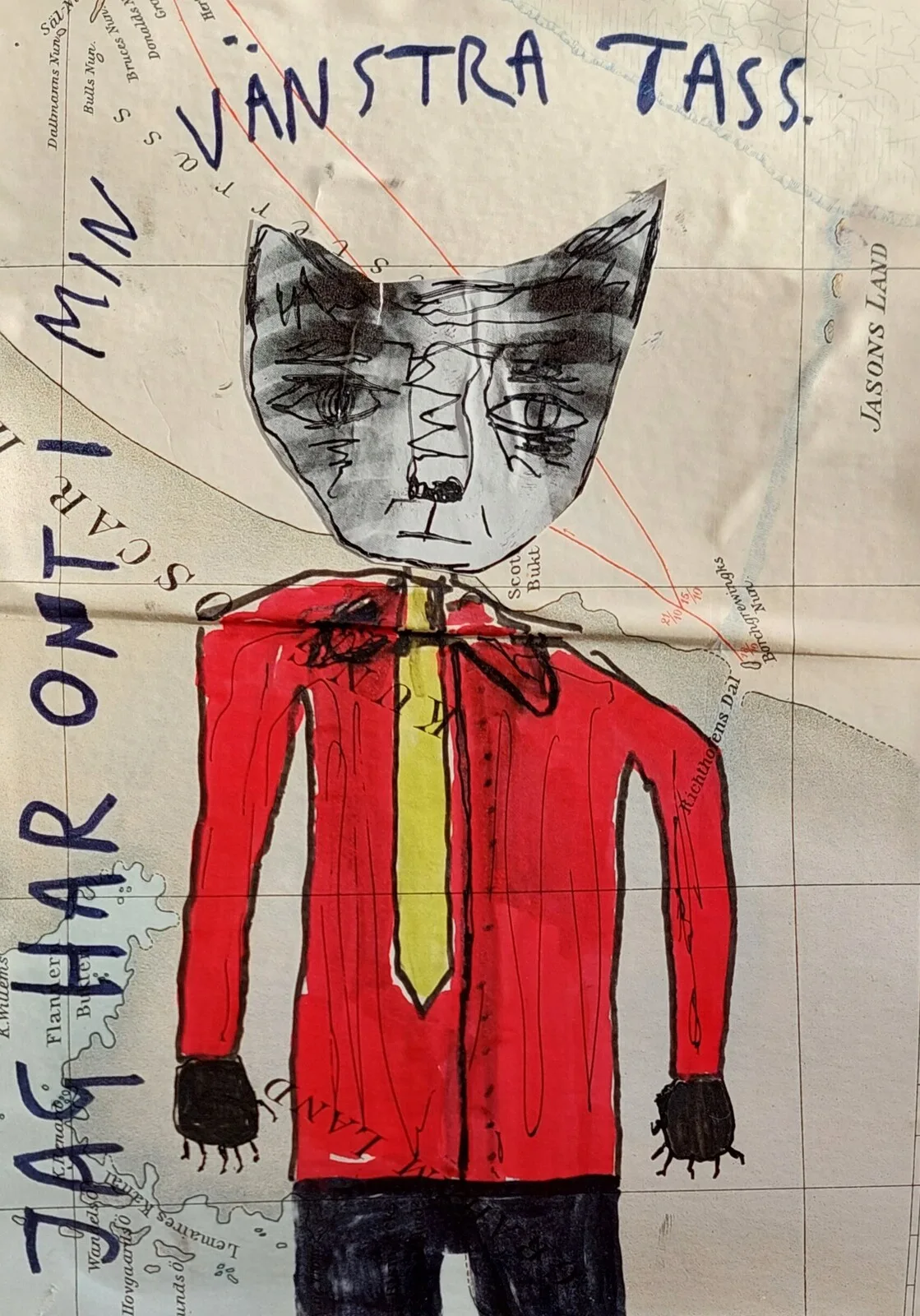 Jag har ont i min vänstra tass. av Mikael Jonsson