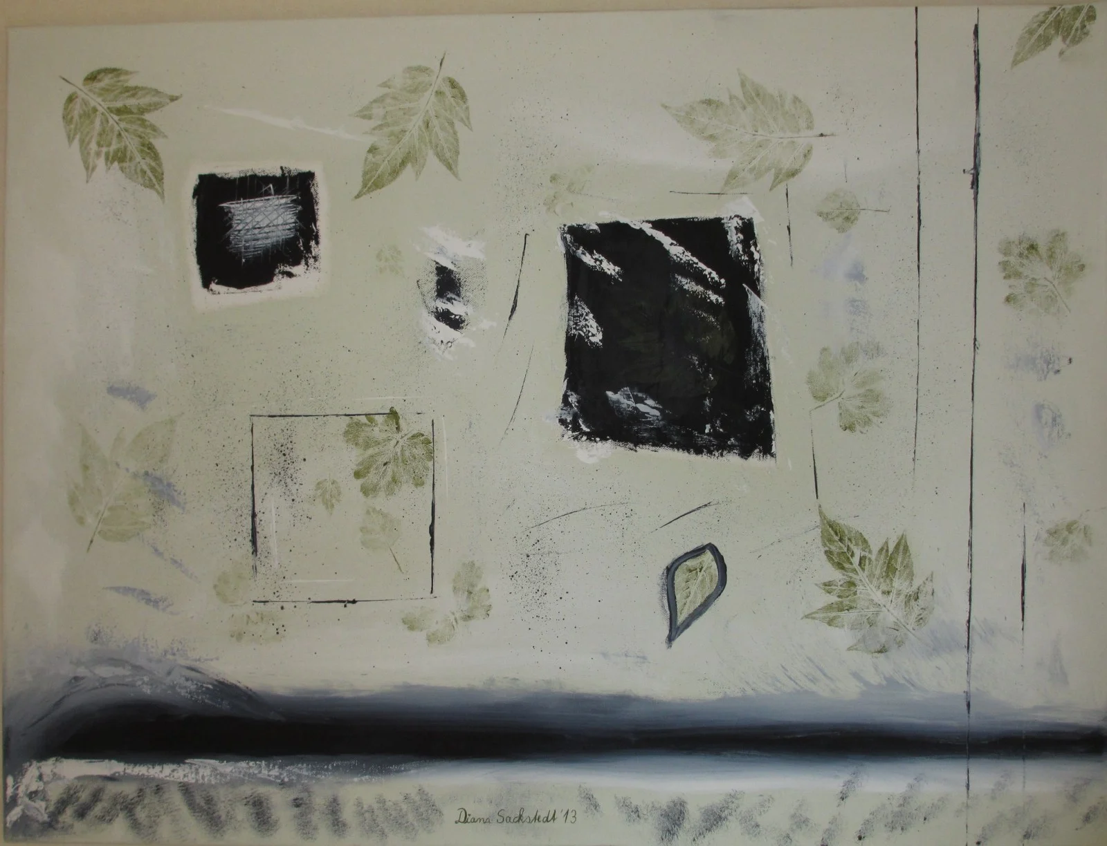 Oljemålning av Diana Sackstedt