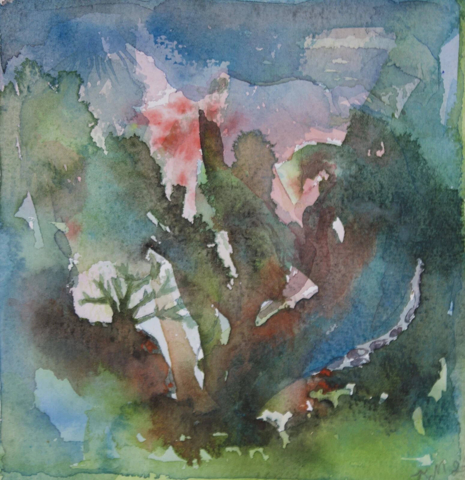 Akvarell av Karina Marinussen
