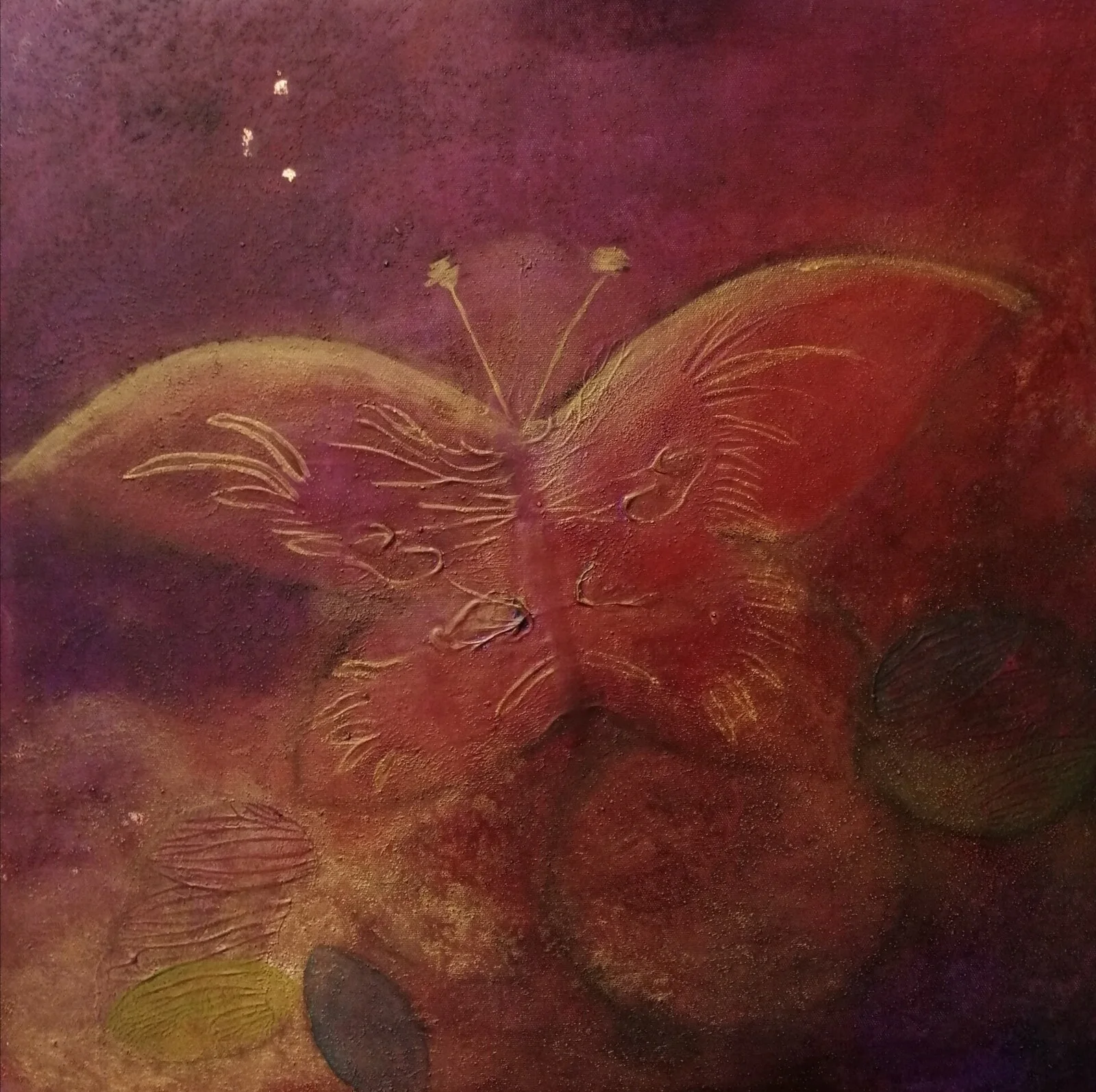 Akrylmålning Min längtan av AnnMarie Jacobsson