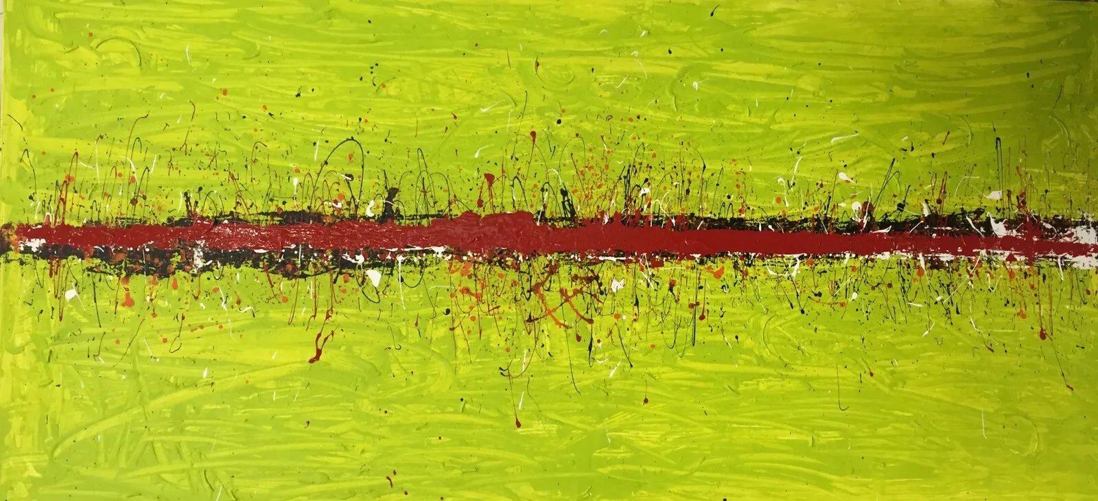 Akrylmålning Lahime av Patrik Hellberg