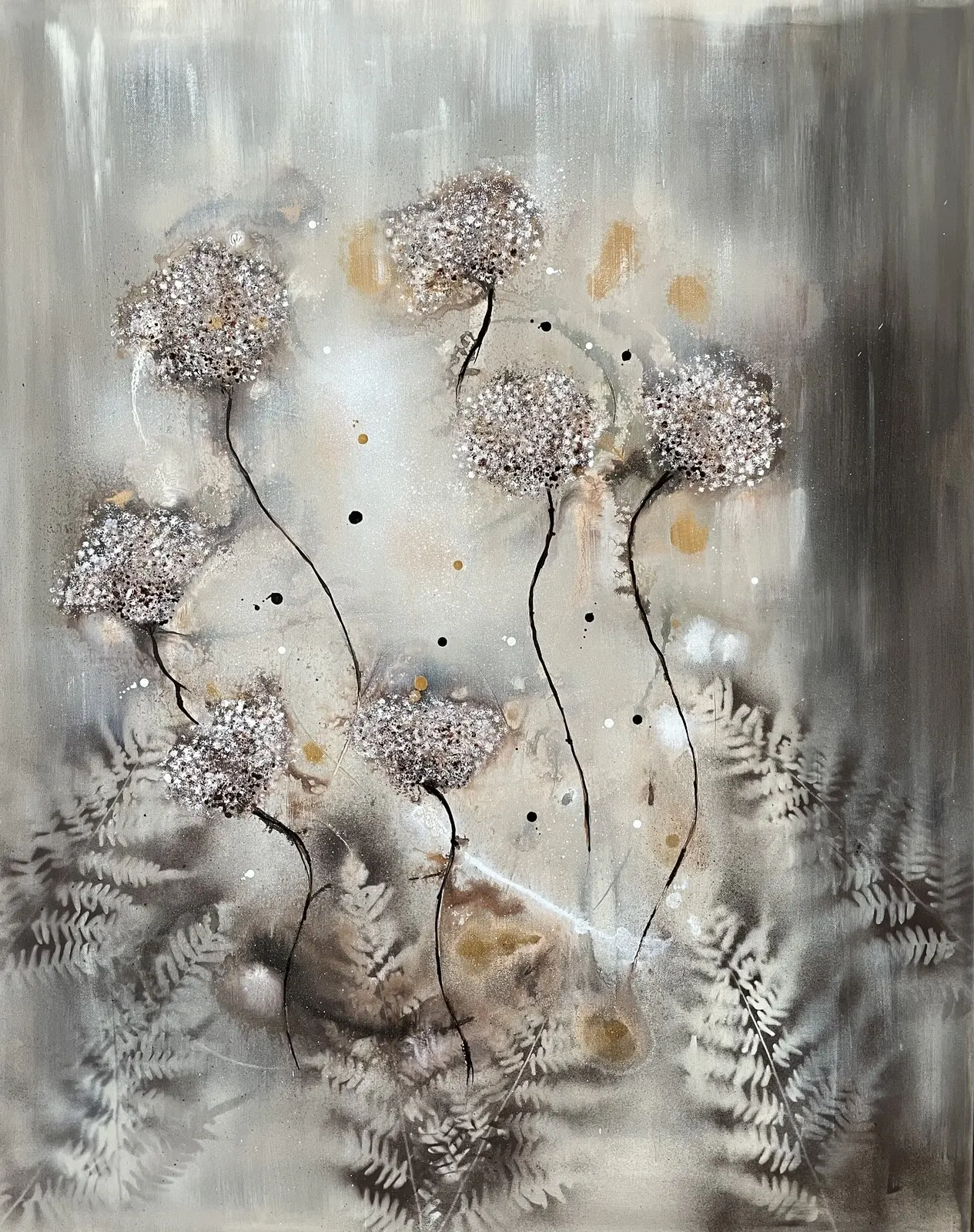 Akrylmålning Autumn glow av Art By Lycke / Ann-Sofie Lycke