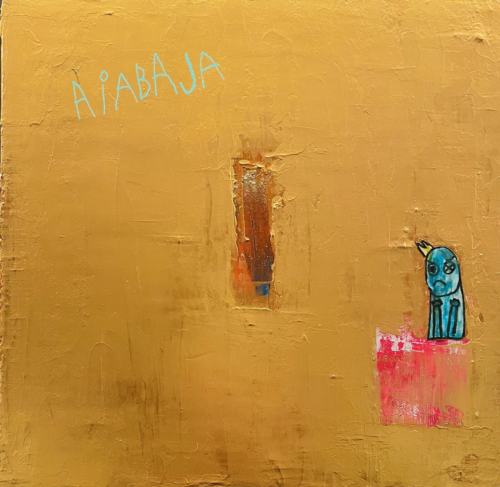 Akrylmålning Aja baja av Patricia