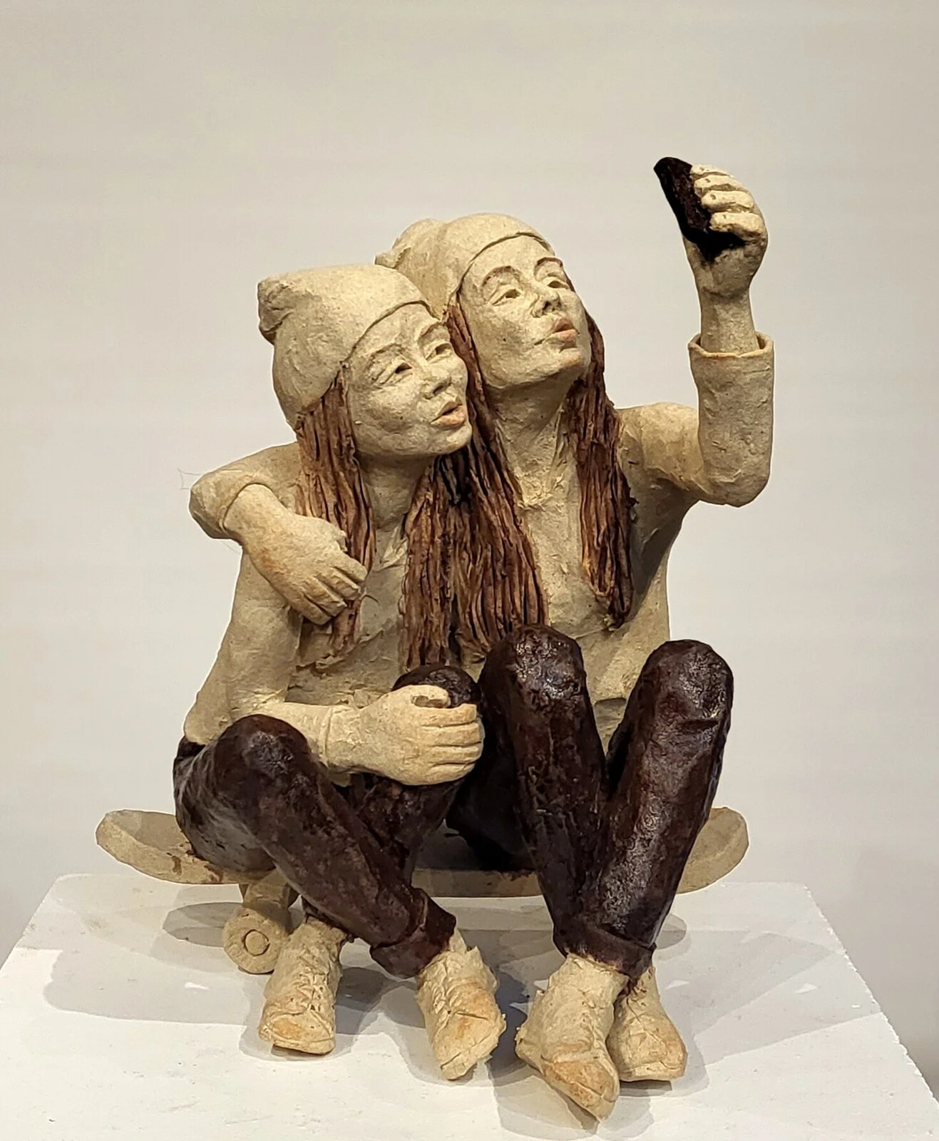 Skulptur Selfie av Annika Rehn