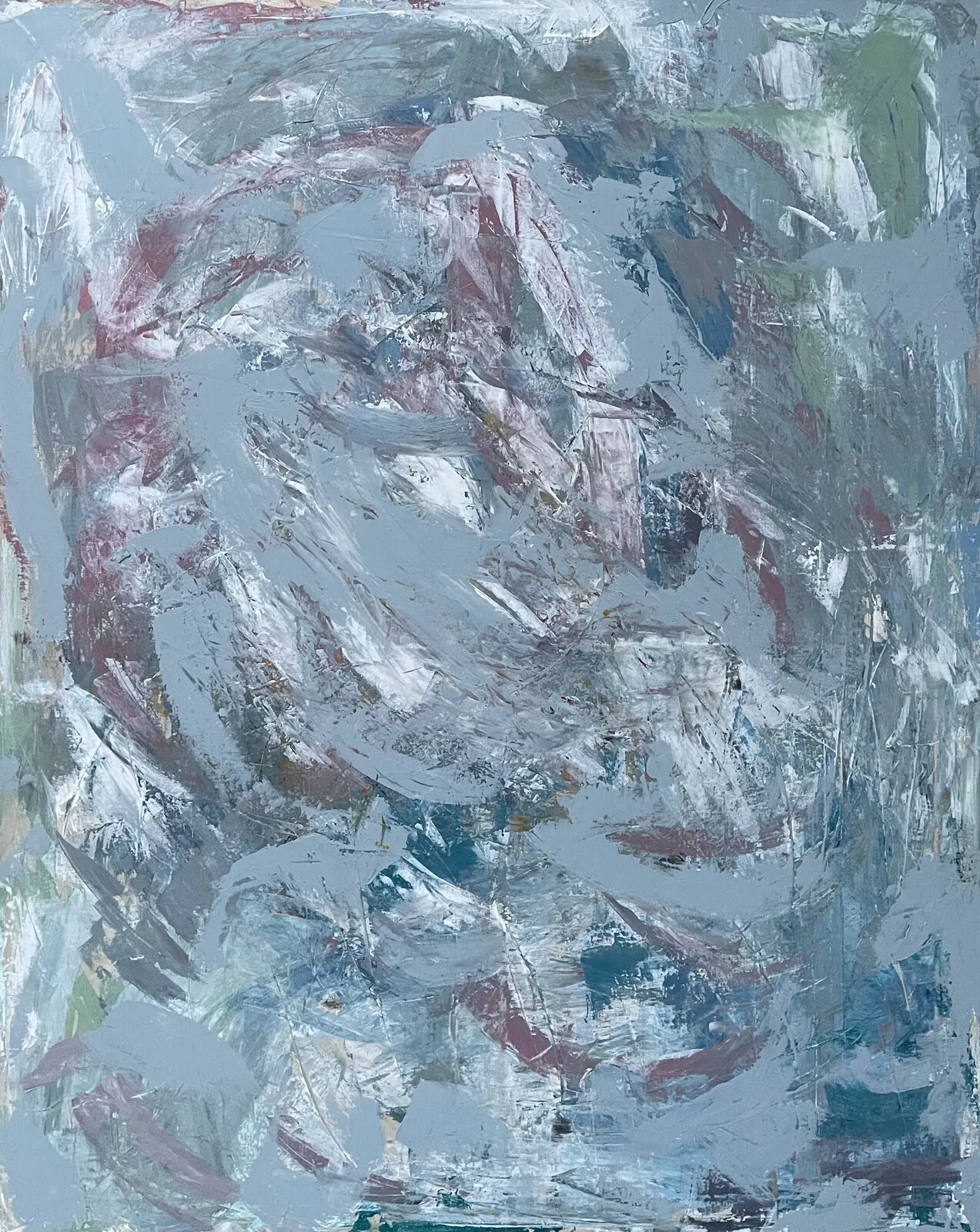 Akrylmålning Living in the moment av Cecilia Tanzborn