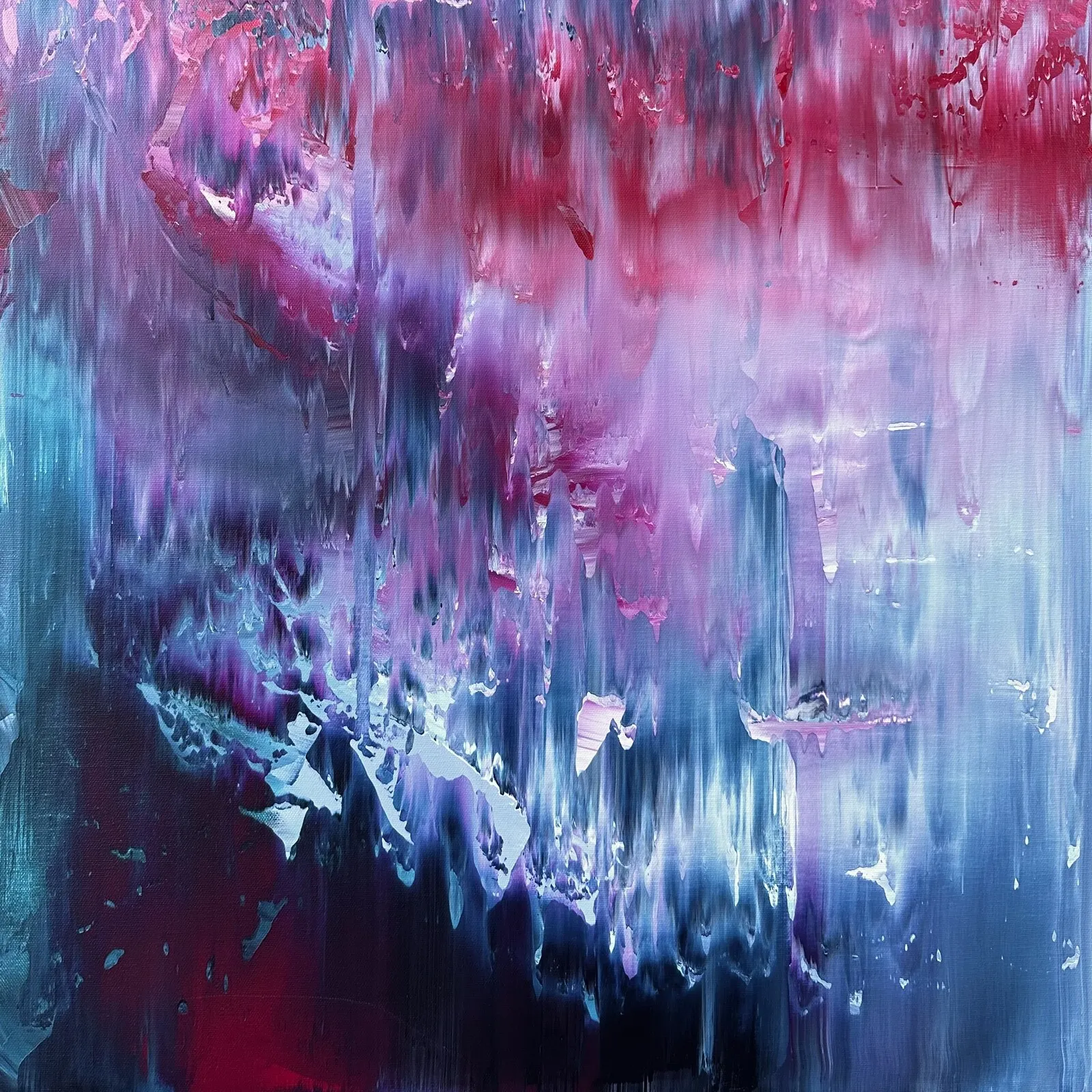Akrylmålning Abstract no1222 av Stephan Nilsson