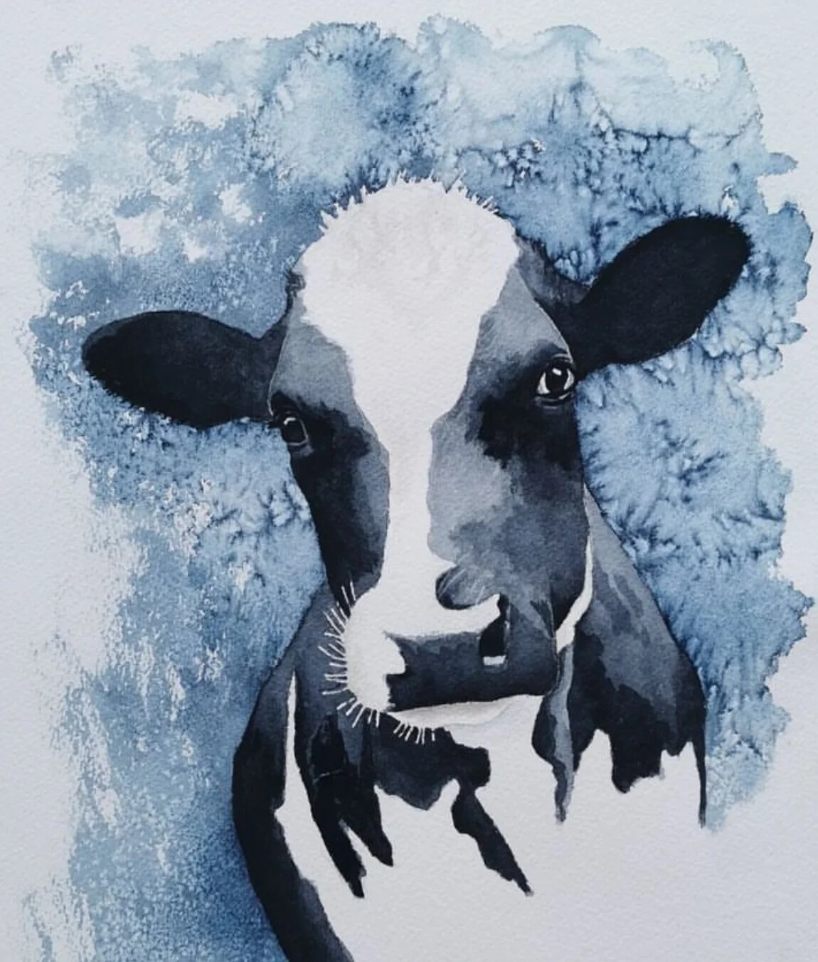 Akvarell Lillemor av Anna Sundkvist / @veras_akvareller