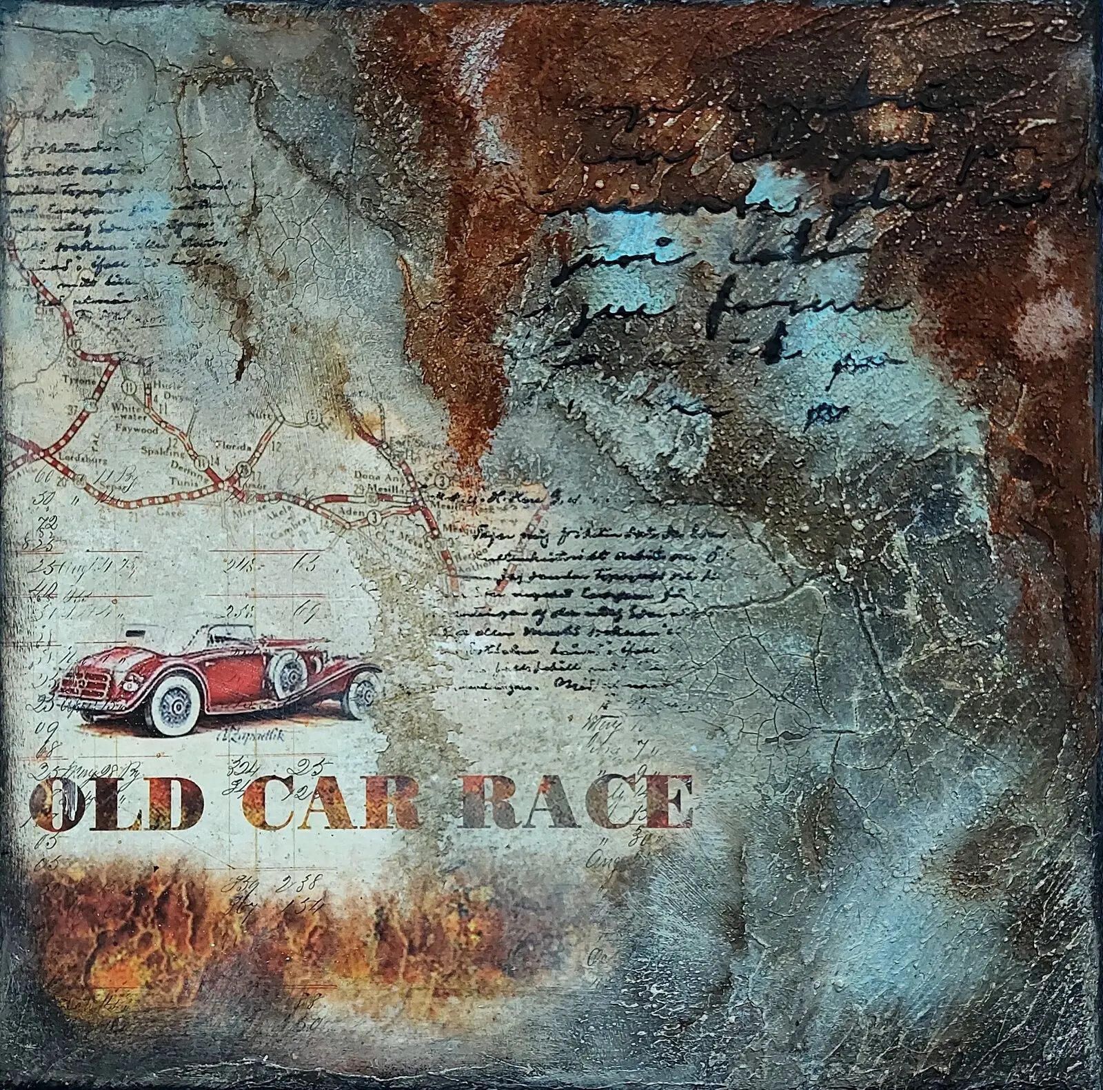Old car race av Natalia Afanaseva