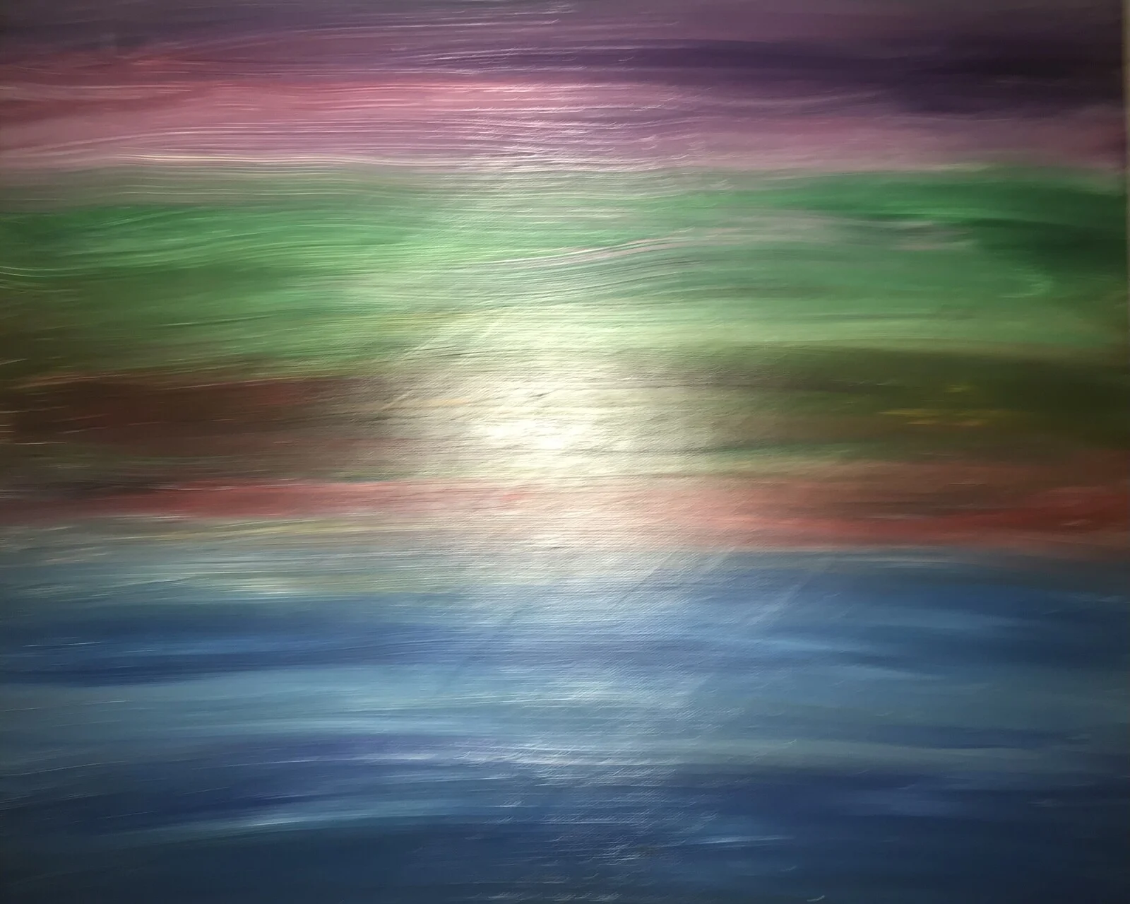 Akrylmålning av Kennet Vist