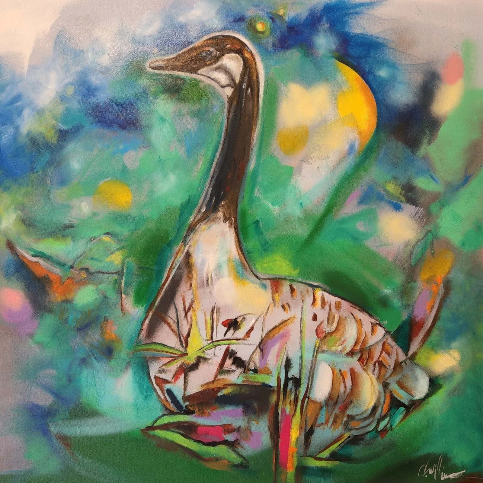 Canadian goose av Christopher Williams