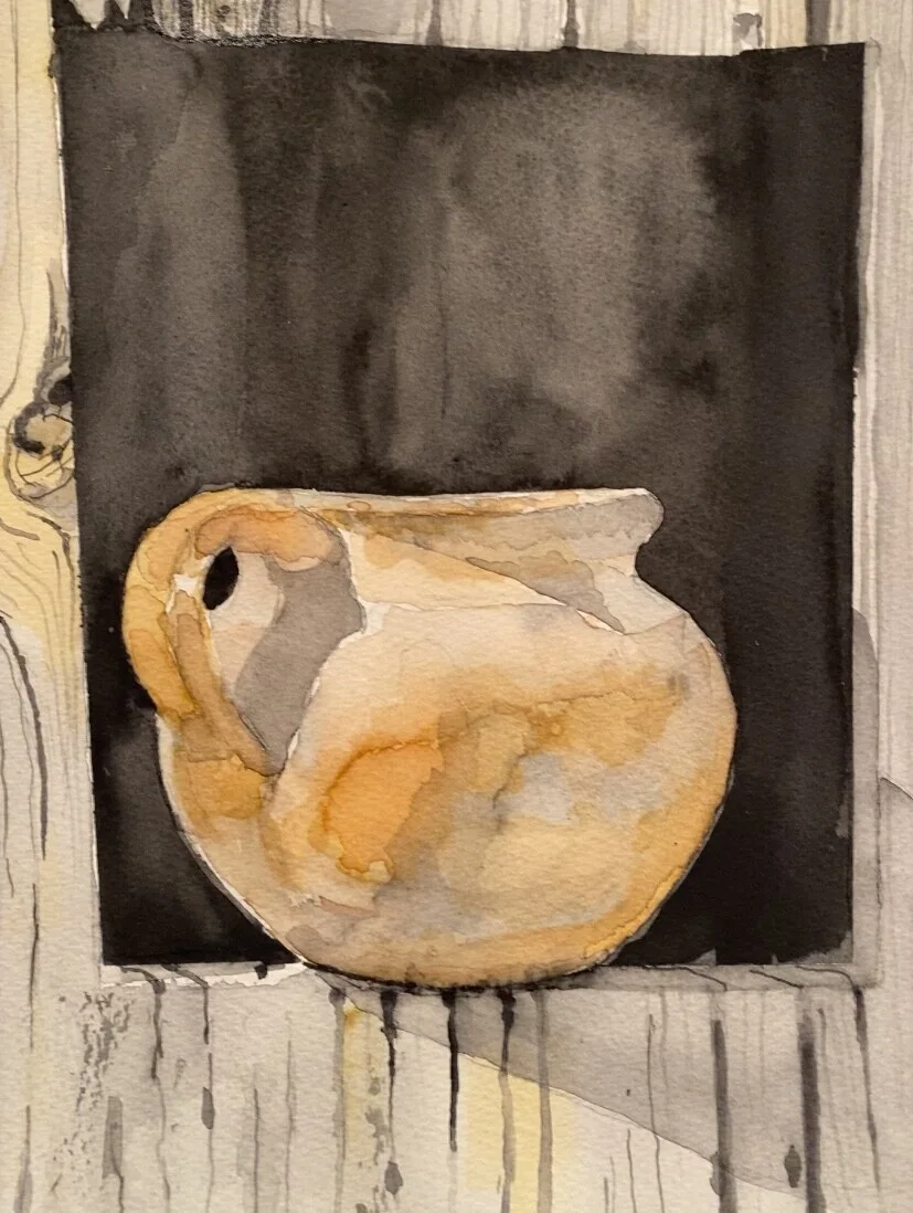 Akvarell Kruka 1 av Göran von Ahn