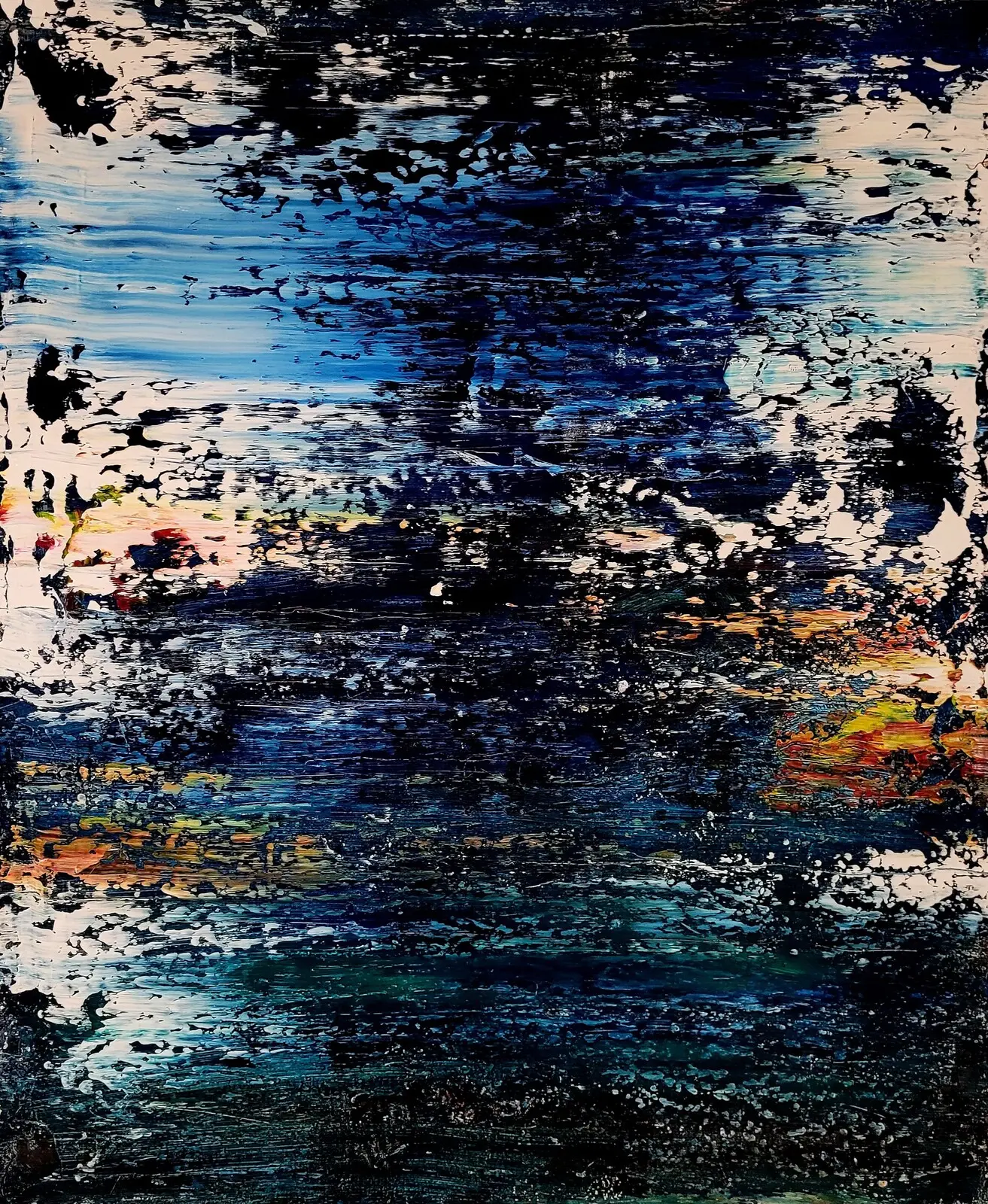 Akrylmålning Emotional Landscapes 3.1 av Tobias Staaf