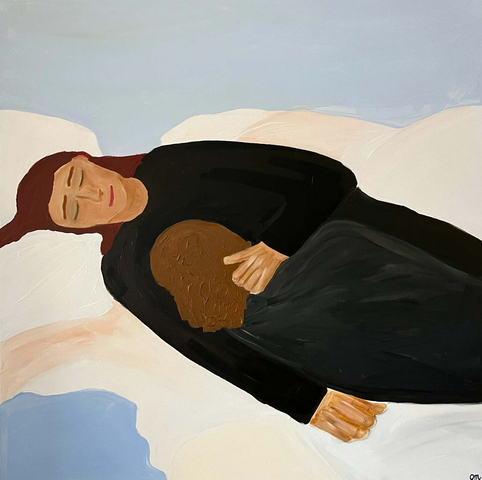 Akrylmålning Nr 5 av Orsi Mild