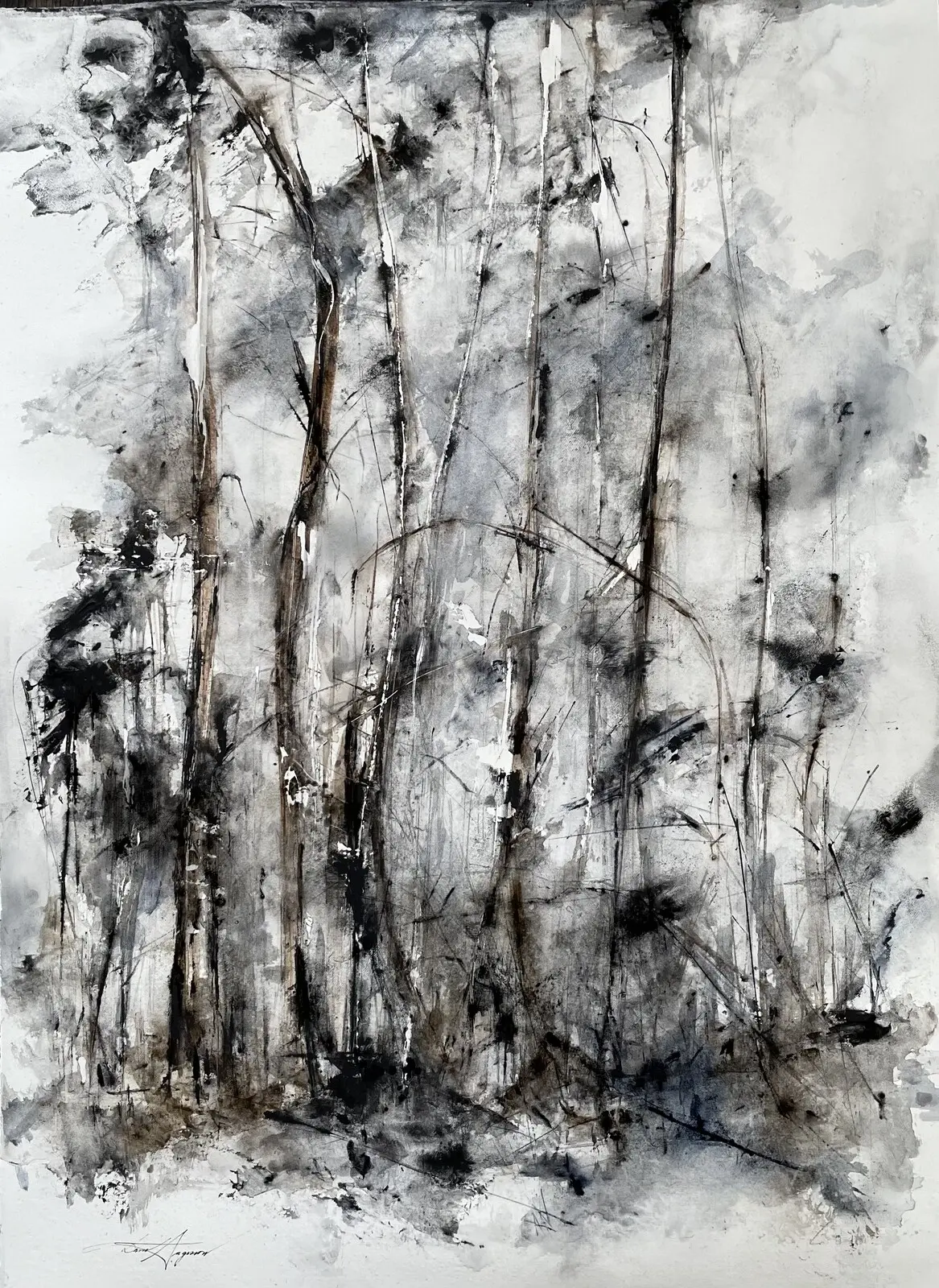 Akvarell Surrounded by soulmates av Dana Ingesson