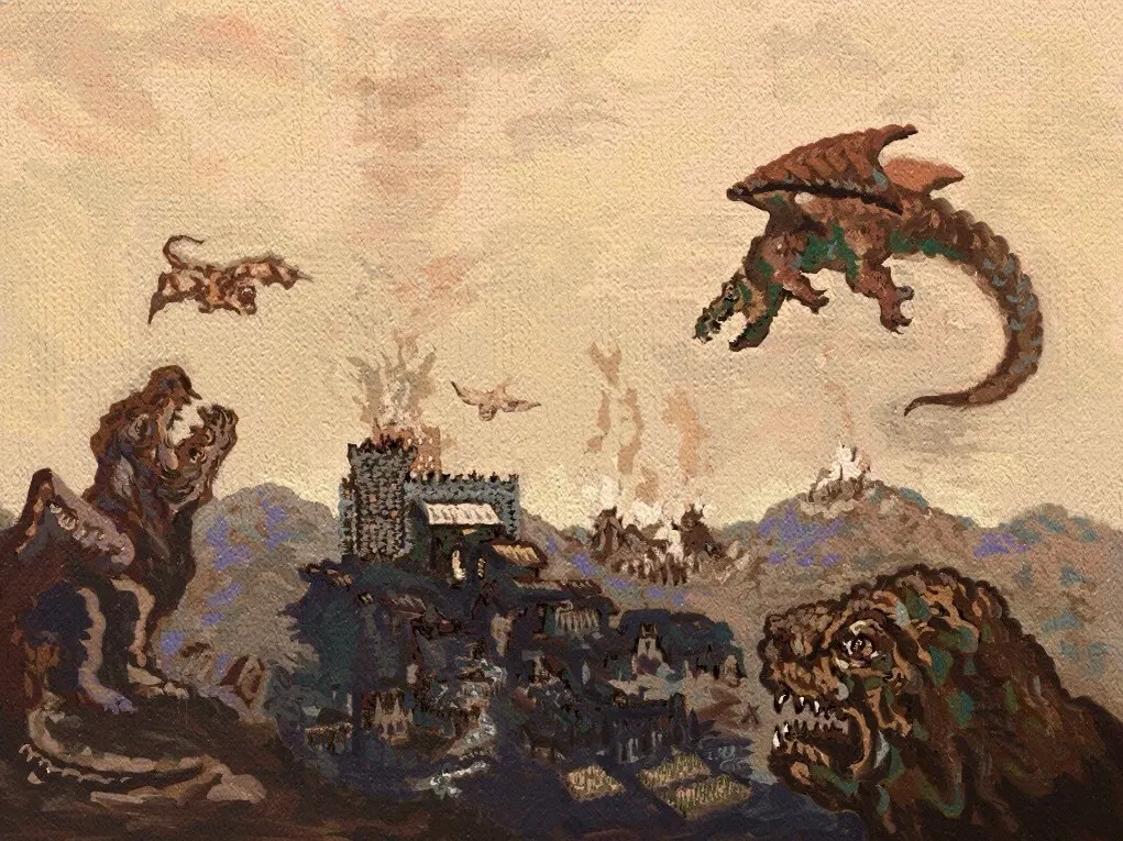 Dragondawn av J M Burén