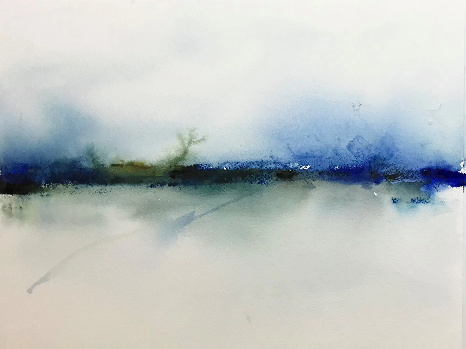 Akvarell Köld av Herman Heijmans