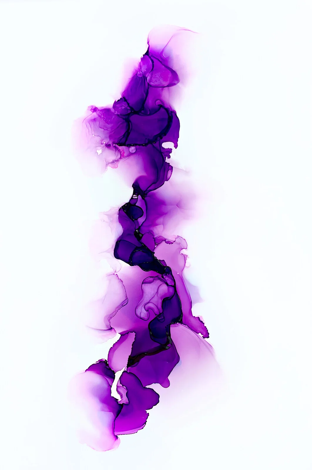 Alcohol Ink no 6 av Anna Norén