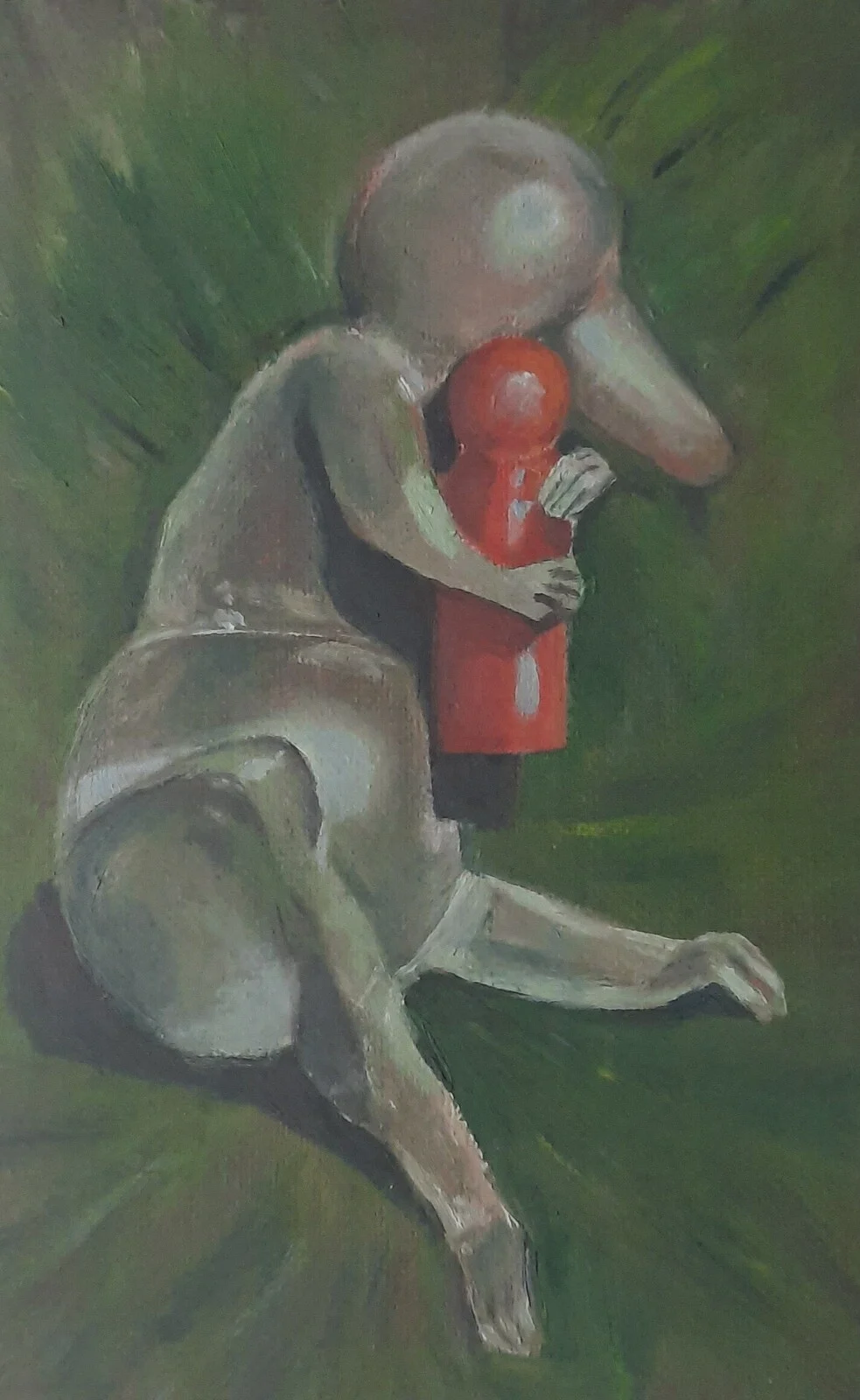 Oljemålning Min pjäs av Jenny Carlsson