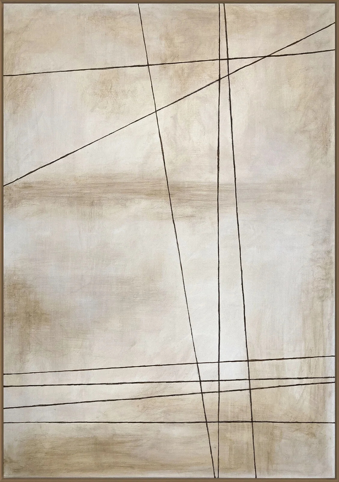 Akrylmålning Duet 2 (diptych) av Lena Johnson