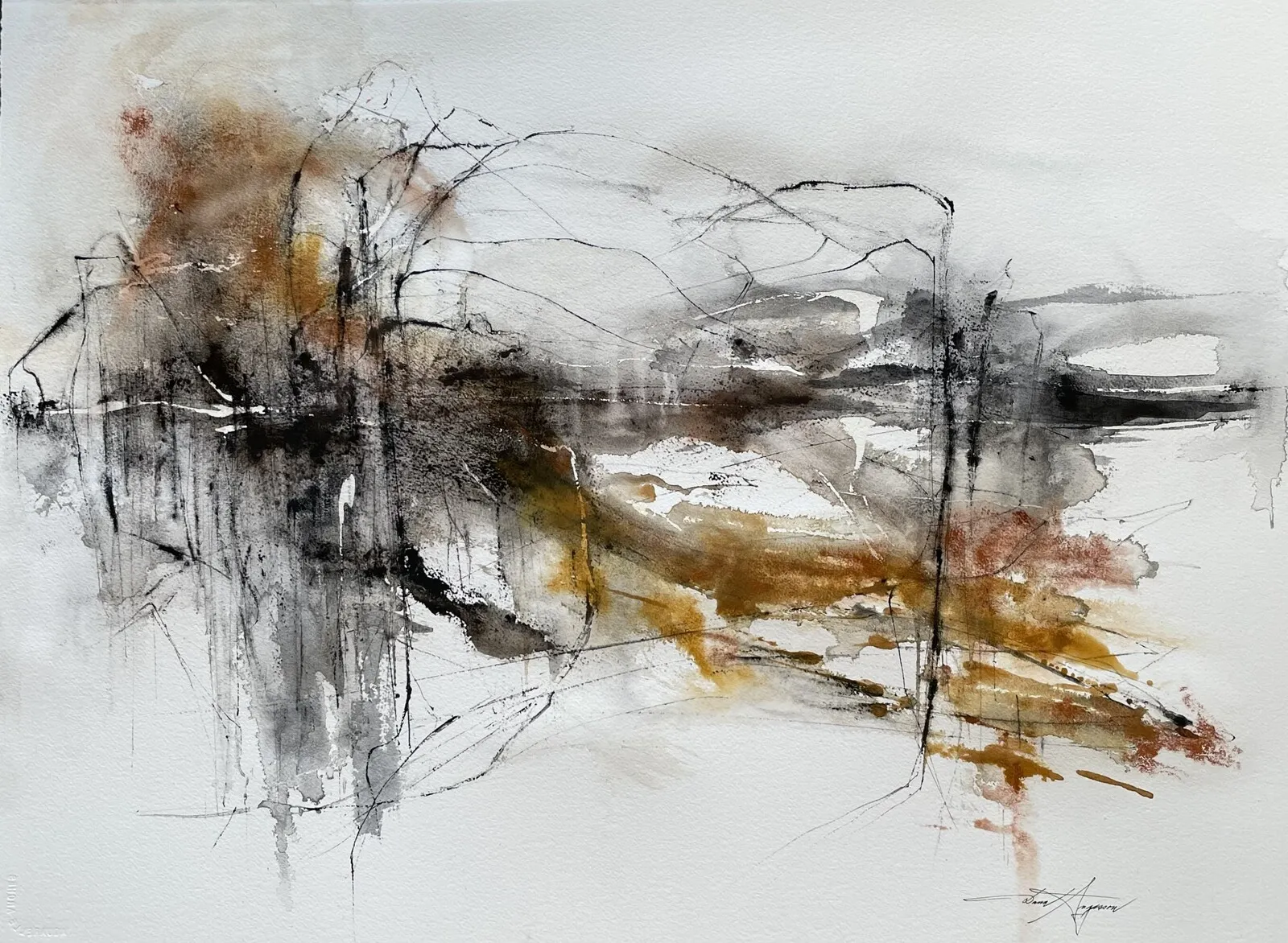 Akvarell Questions with question words av Dana Ingesson