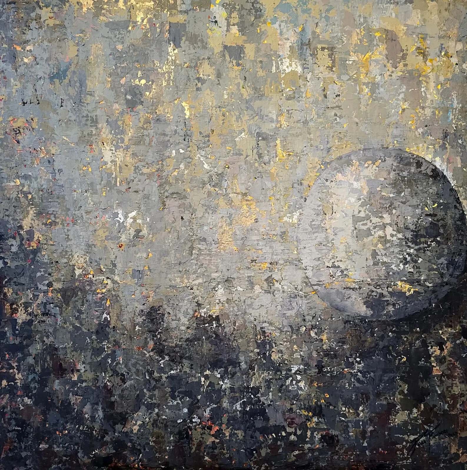 Akrylmålning For Someone Else av Paula Rindborg