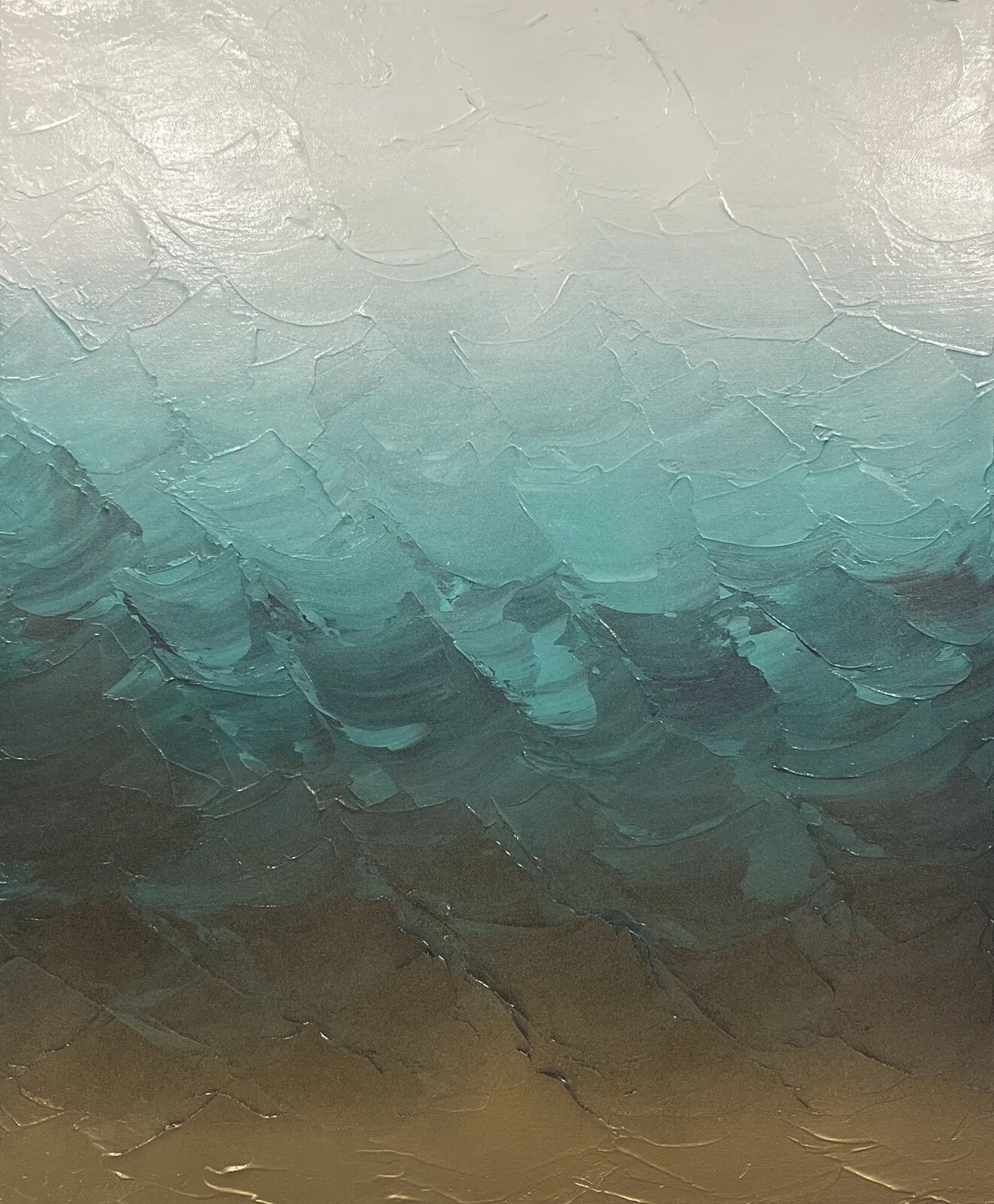 Akrylmålning Onsjö no.3 av Ankanart