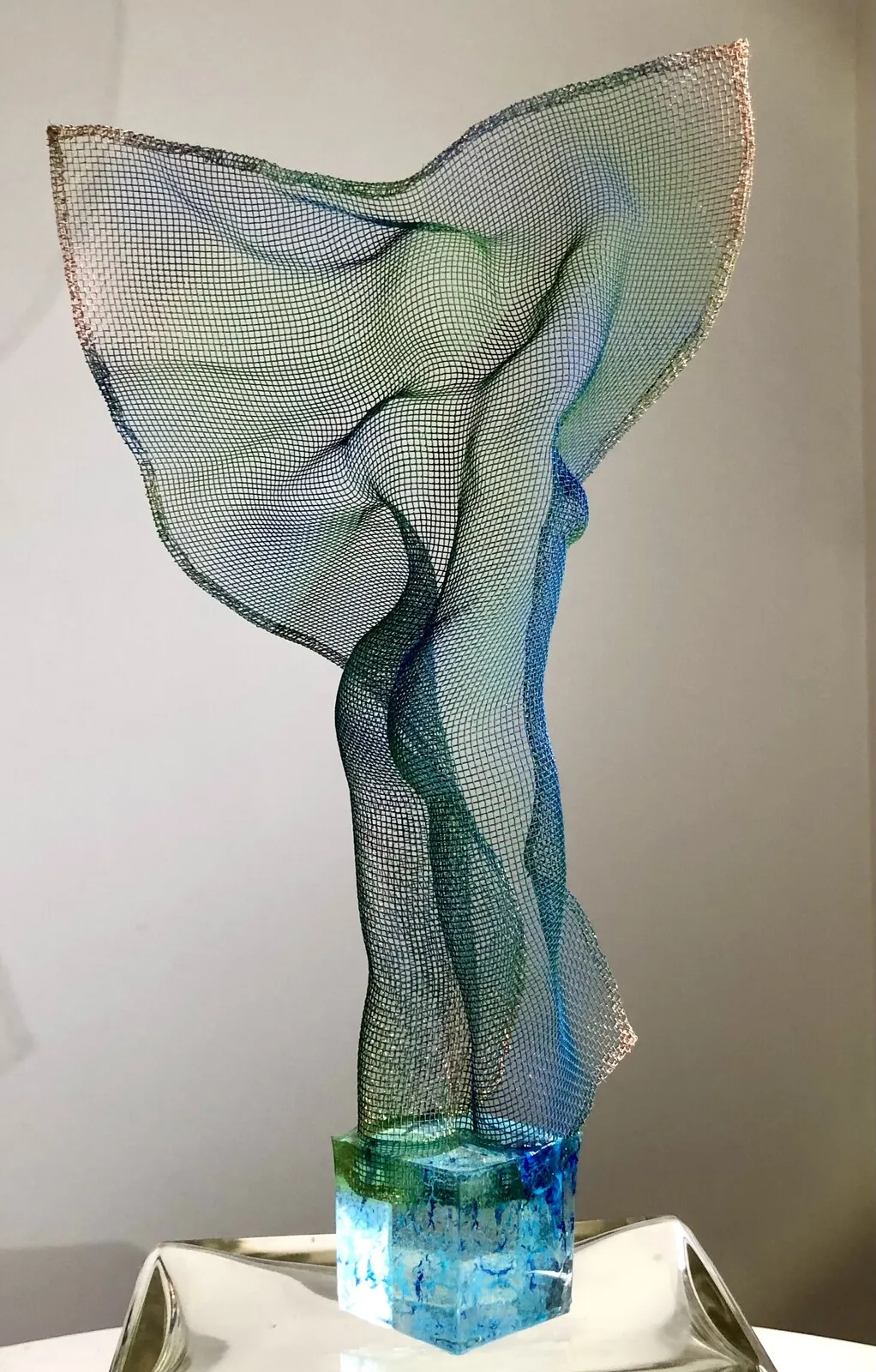 Skulptur Ocean av Lena Nilson