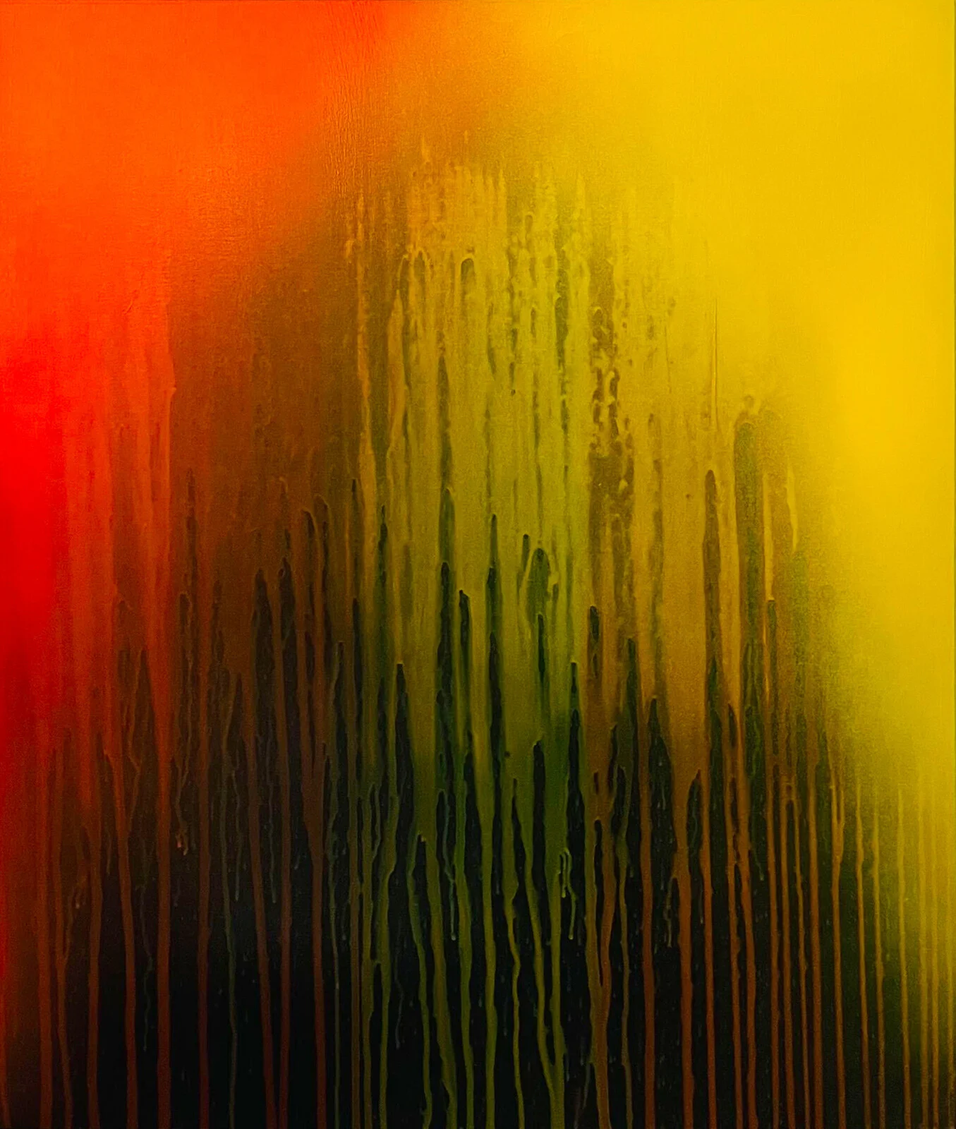 Akrylmålning №47 av SkyOne Tobias Johansson