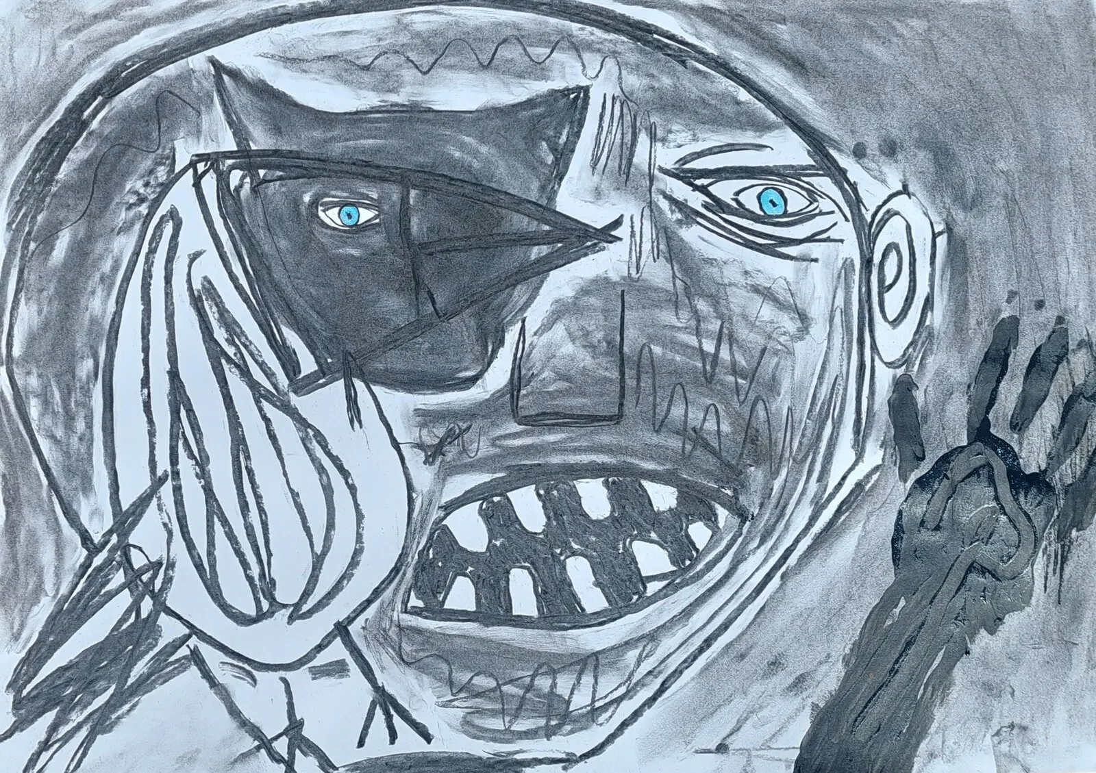 Ansiktsmålning av Mikael Jonsson