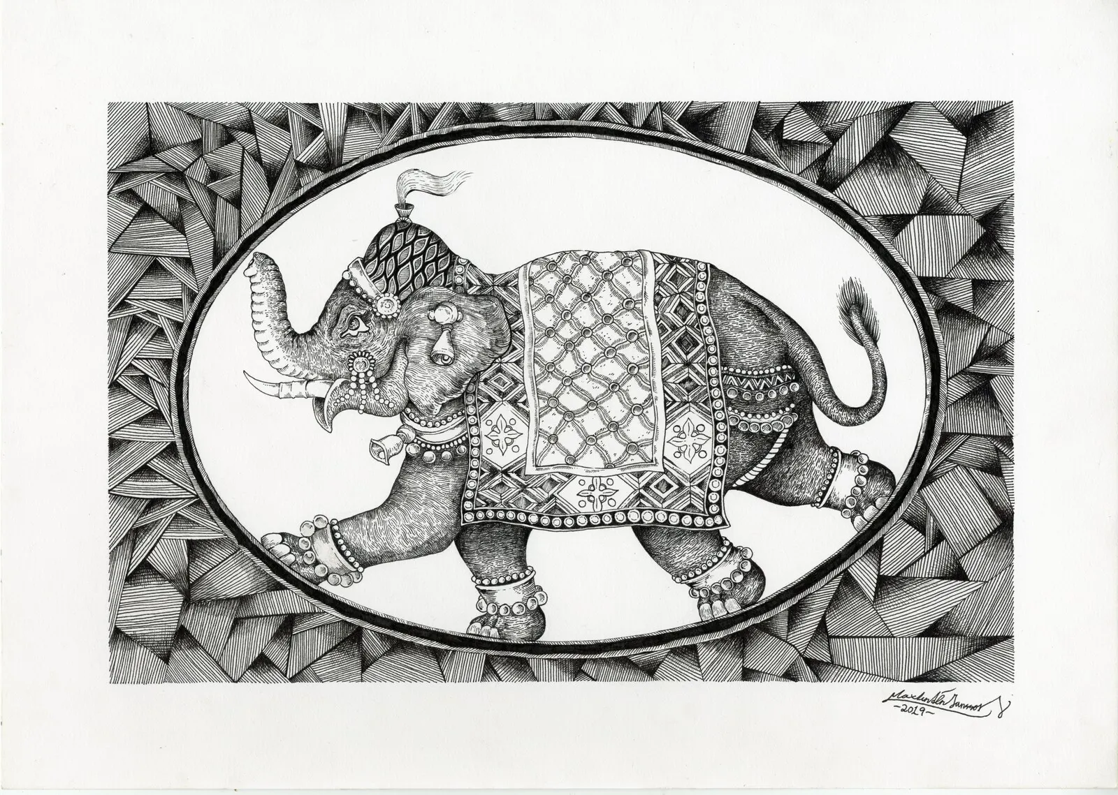 Jul Elefant av Max Aaron