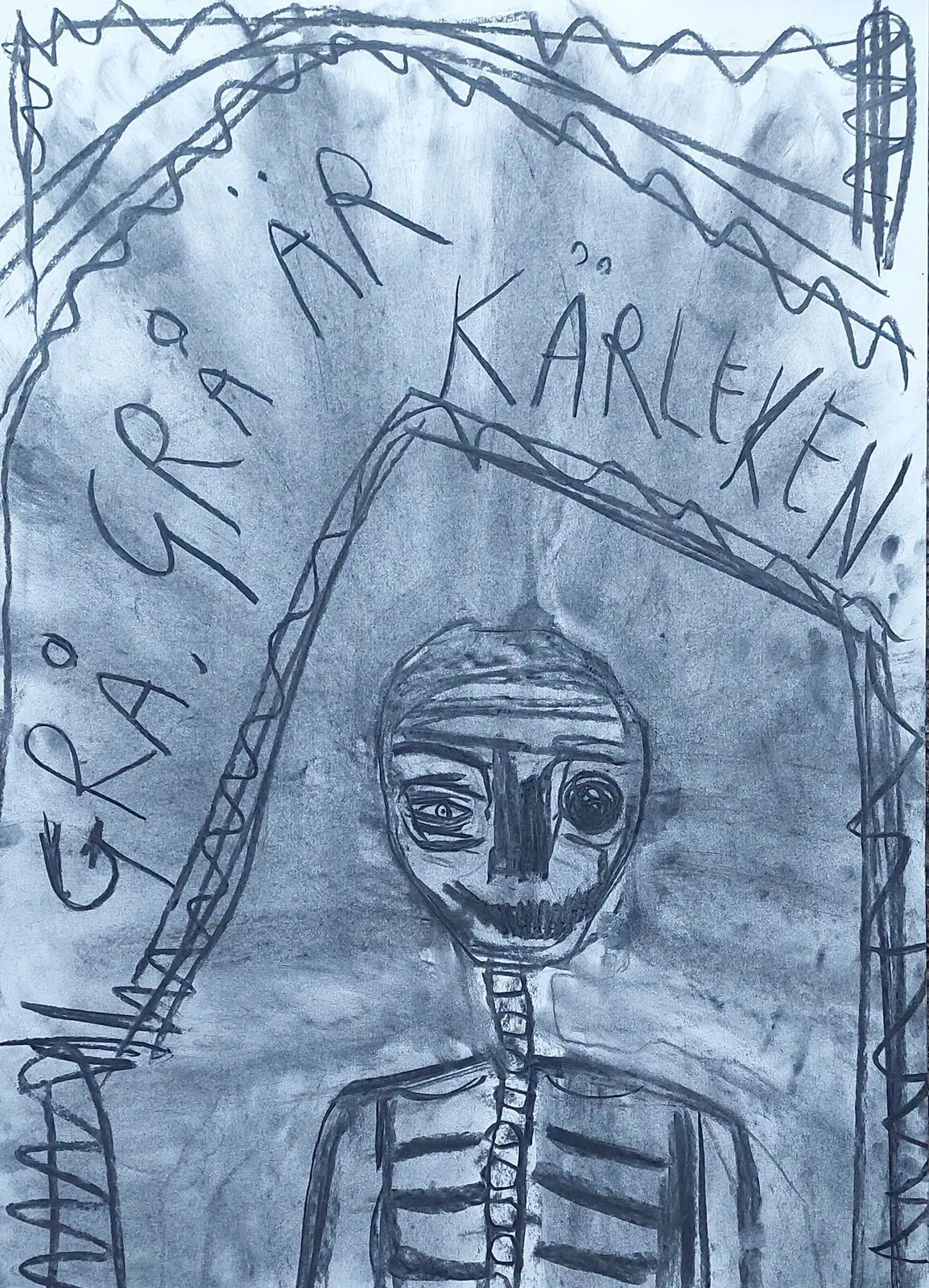 Grå, grå är kärleken av Mikael Jonsson