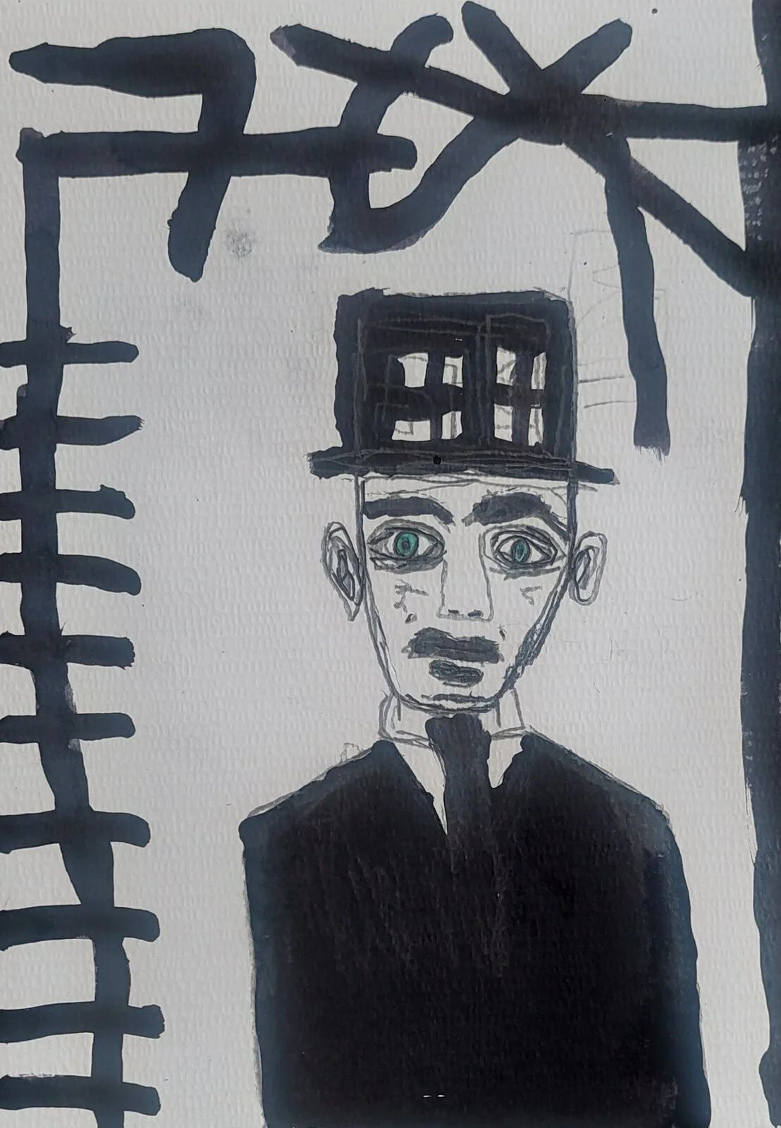 Svartmustaschmannen av Mikael Jonsson